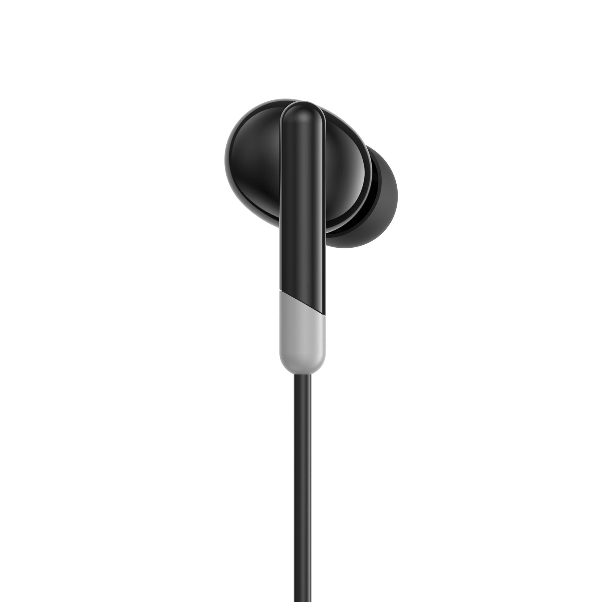 Вакуумні навушники з мікрофоном HAVIT E301P Black — фото 3 з 5