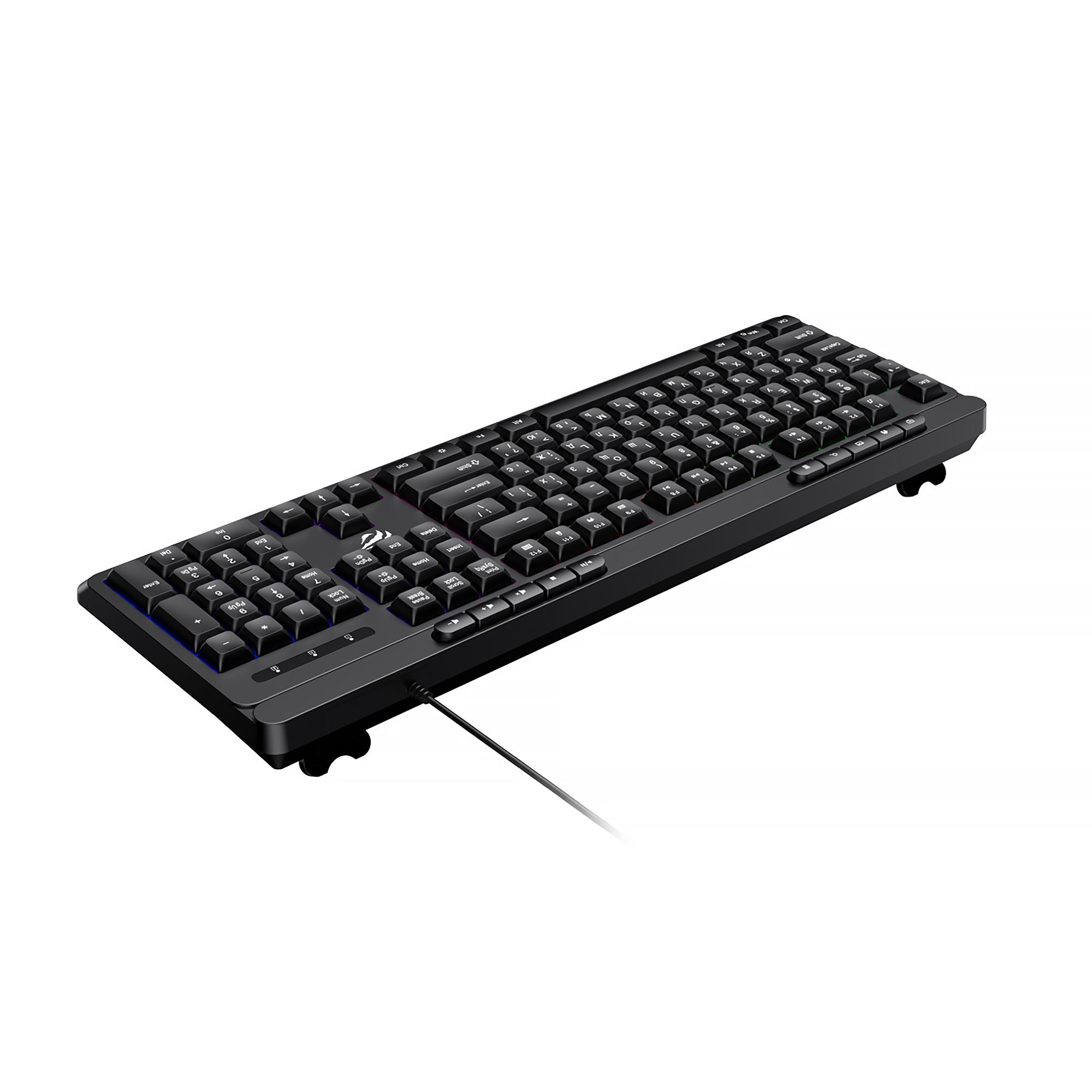 Ігрова клавіатура дротова HAVIT KB907L Black — фото 4 з 5
