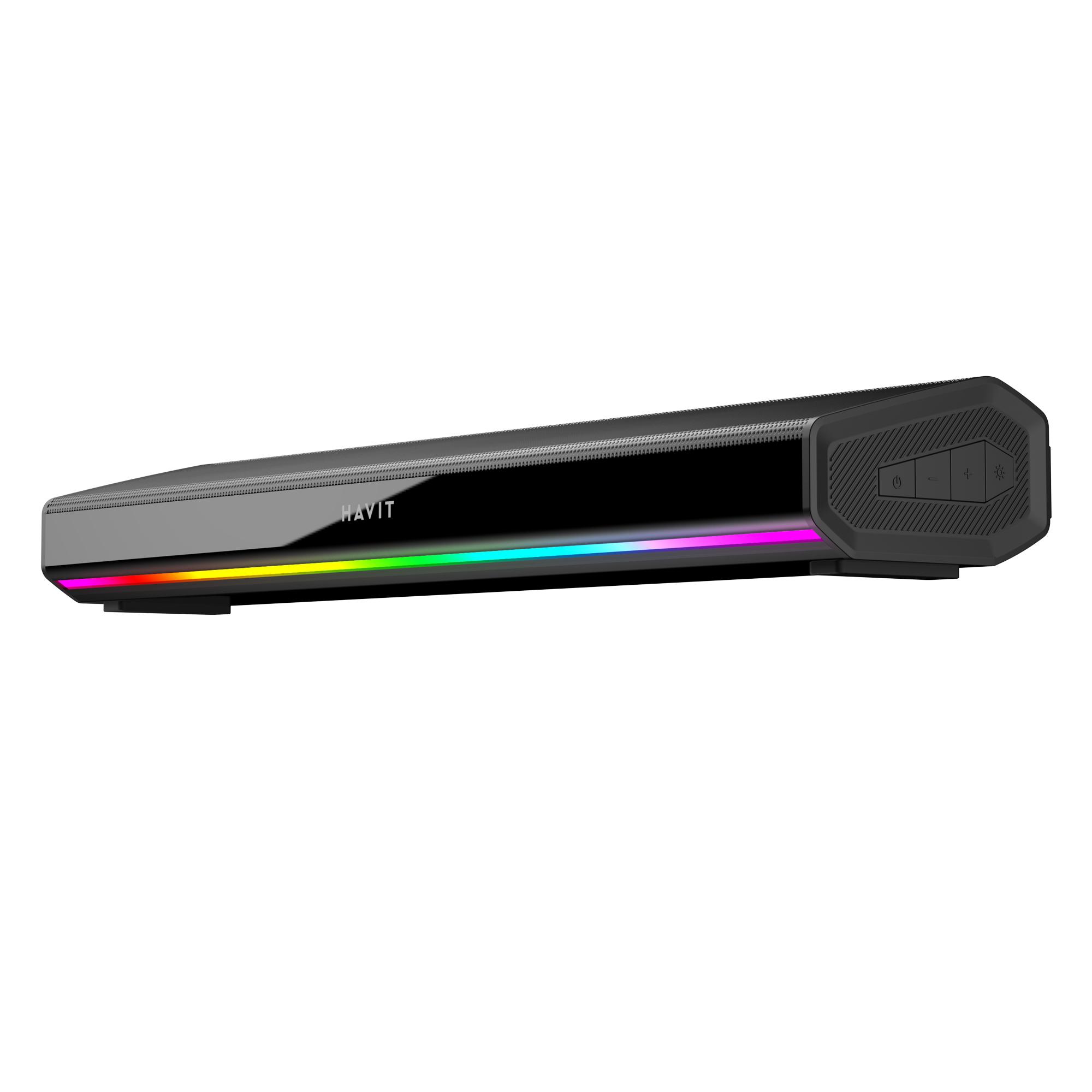 Портативна колонка HAVIT SK770BT 10W RGB Black — фото 2 з 5