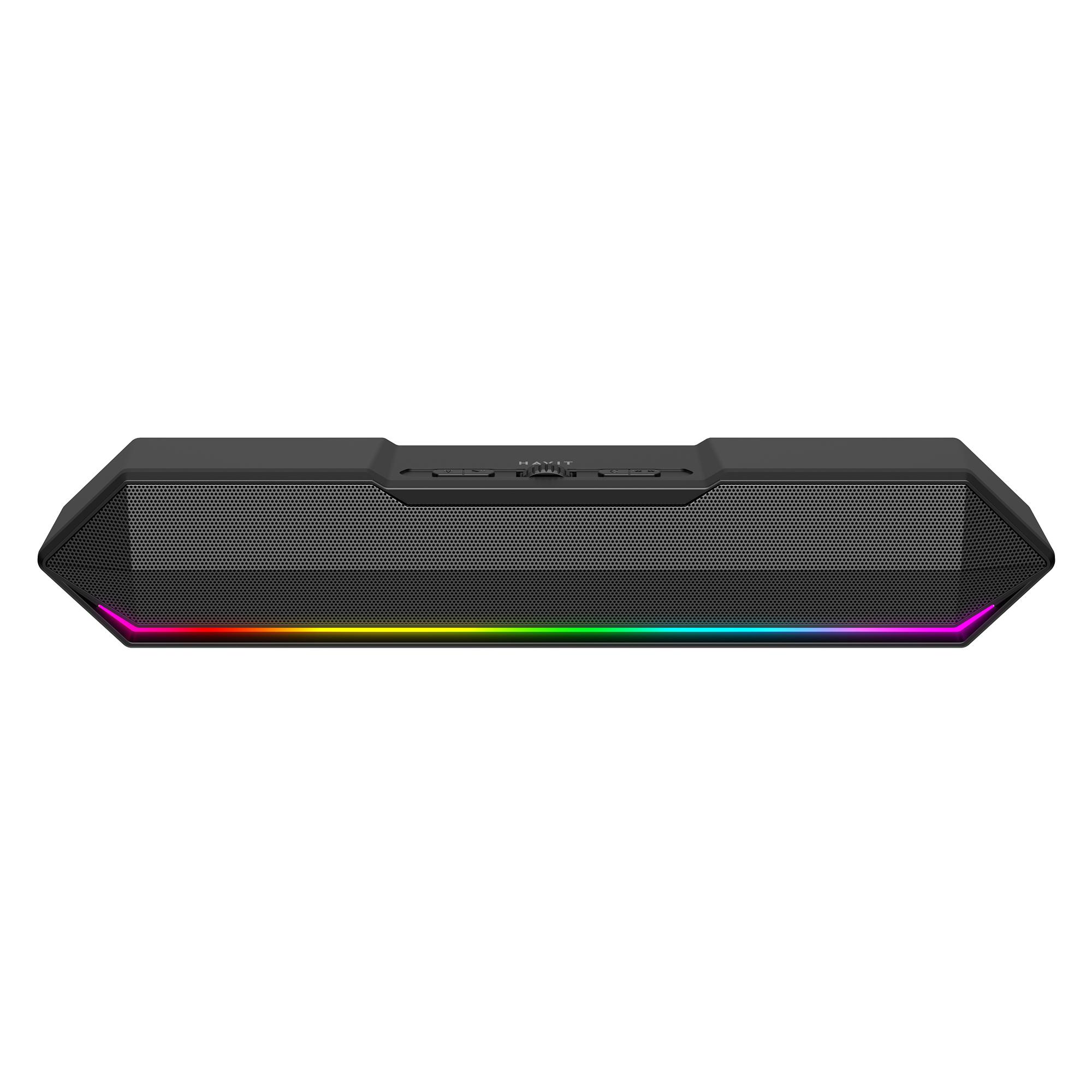 Портативна колонка HAVIT SK772BT 10W RGB Black — фото 2 з 5