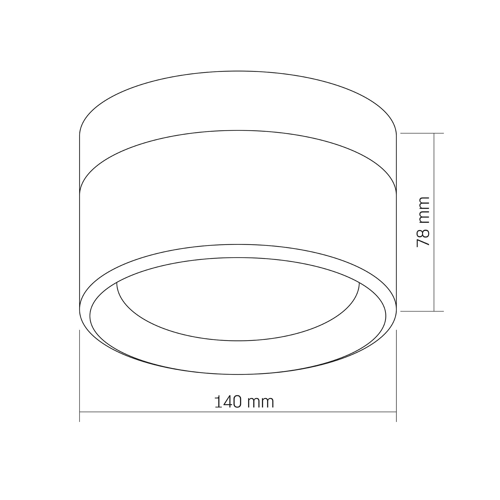 LED світильник IP65 круглий VIDEX BHD01 9W 2400-3200-4300K Black — фото 6 з 6
