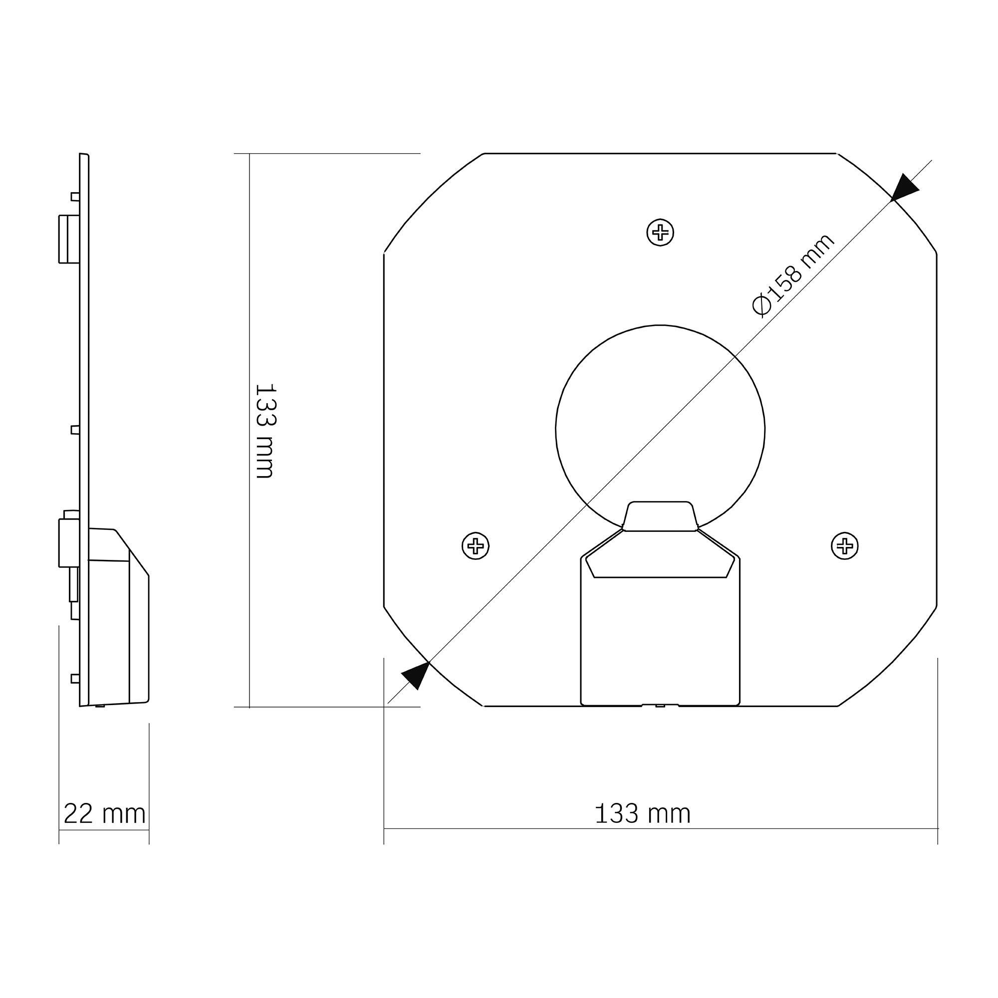 LED модуль для світильників 20W VIDEX VL-MLC-20C 3000-4000-6500K — фото 11 з 11