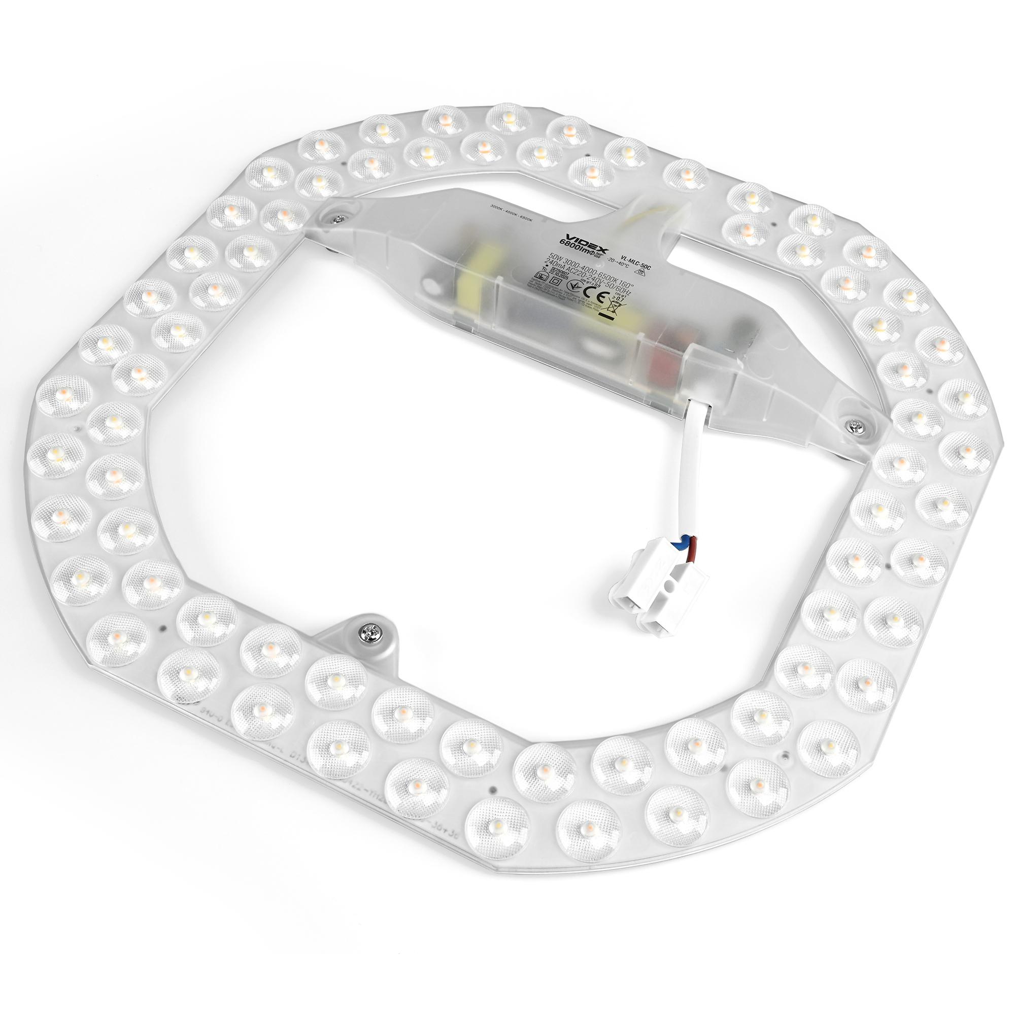 LED модуль для світильників 50W VIDEX VL-MLC-50C 3000-4000-6500K — фото 6 з 11