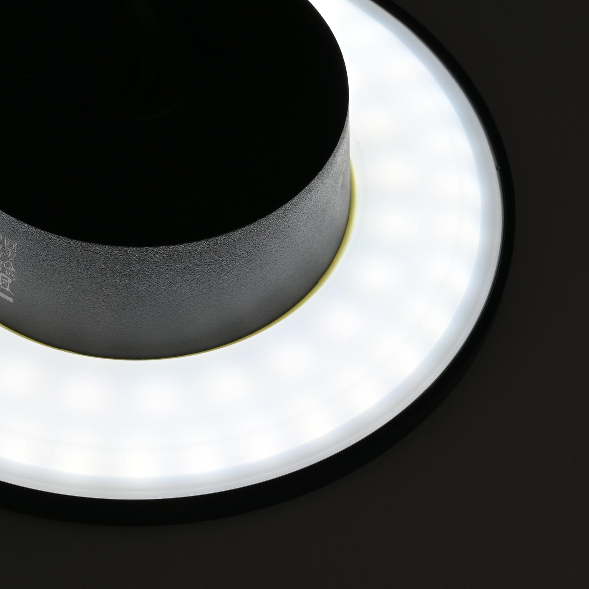 LED світильник настінний IP65 VIDEX WL03 12W 3000K-4000K-6500K Black — фото 11 з 18