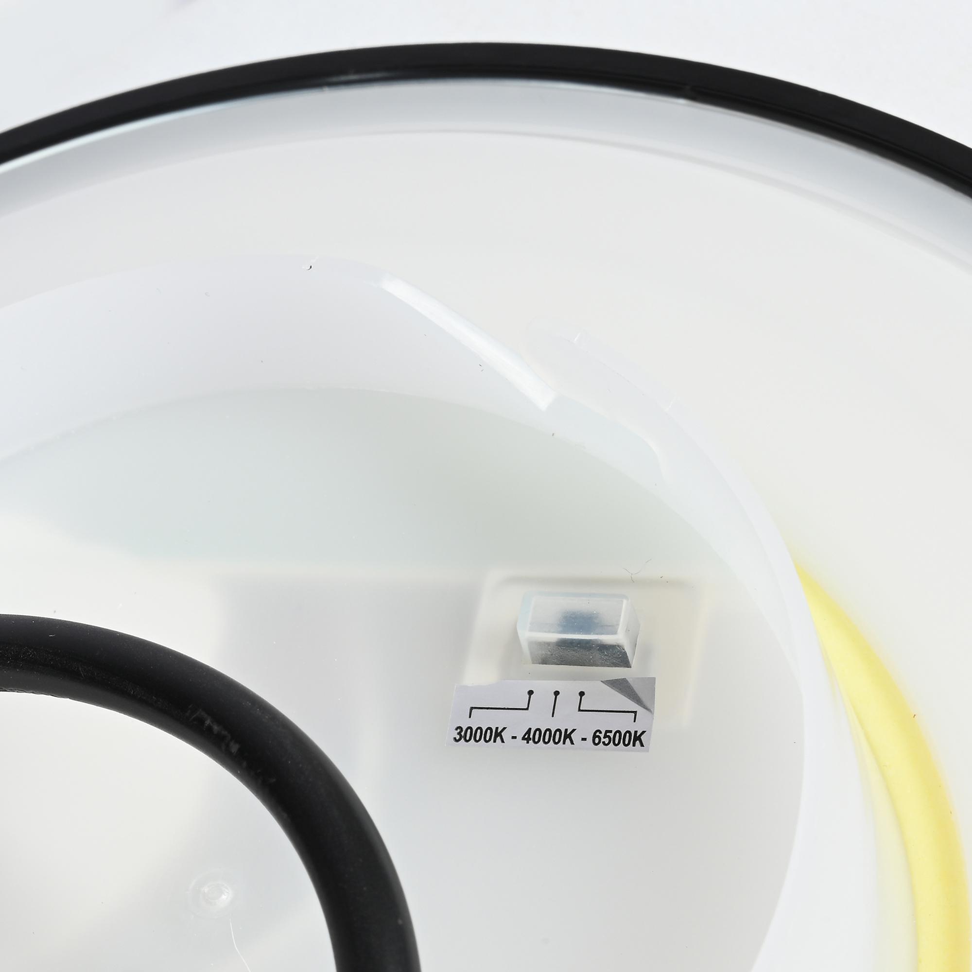 LED світильник настінний IP65 VIDEX WL03 18W 3000K-4000K-6500K Black — фото 9 з 19