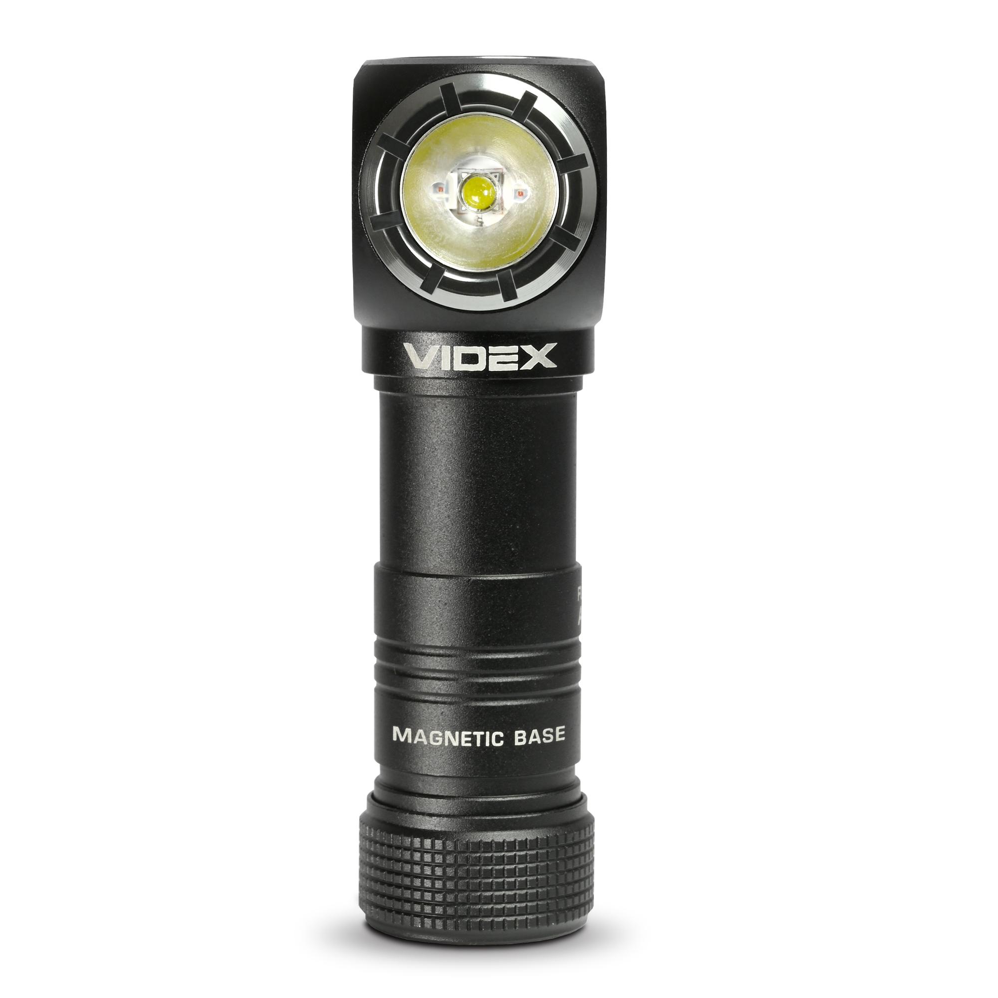 Портативний світлодіодний ліхтарик VIDEX VLF-A056H 200Lm 5000K — фото 3 з 13