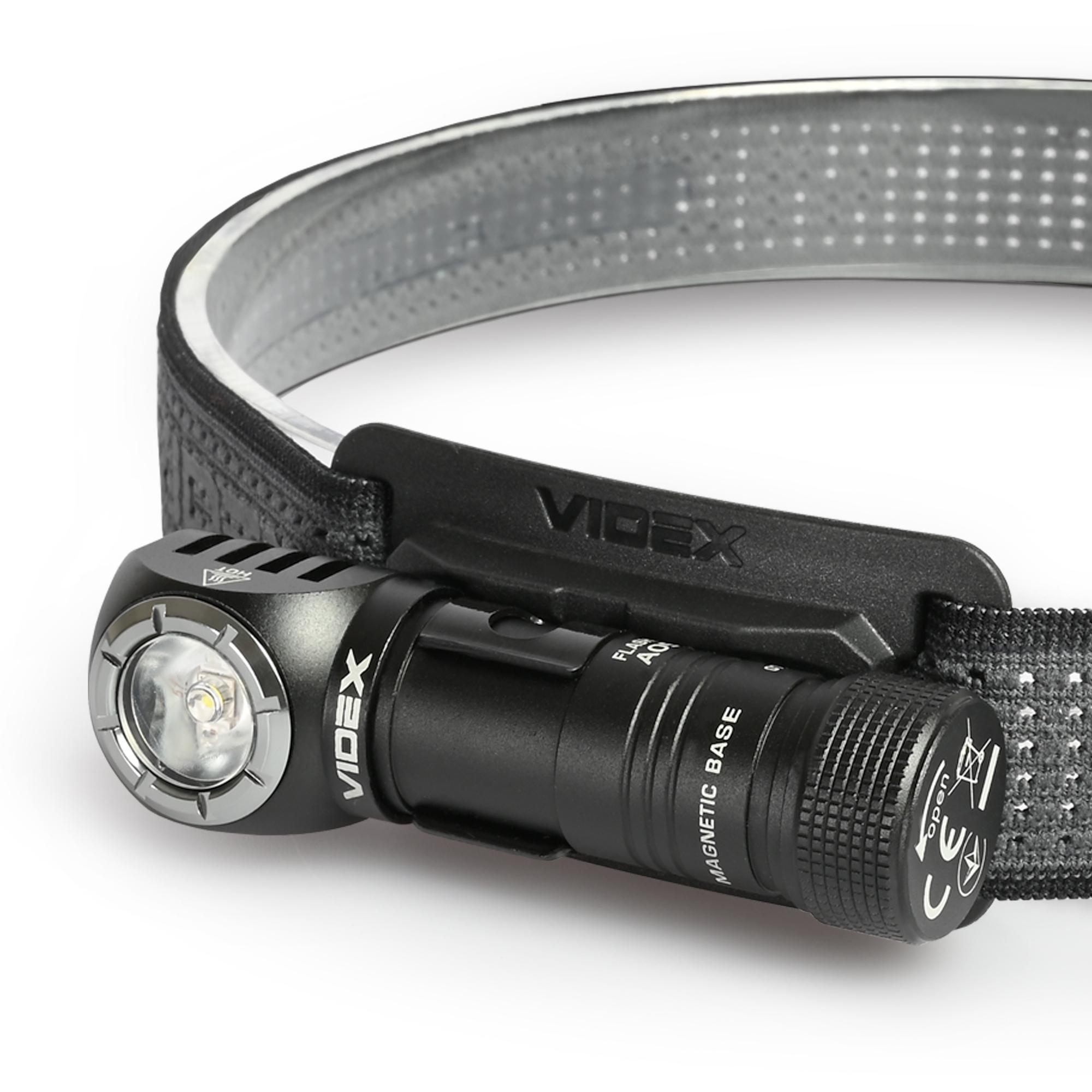 Портативний світлодіодний ліхтарик VIDEX VLF-A056H 200Lm 5000K — фото 2 з 13