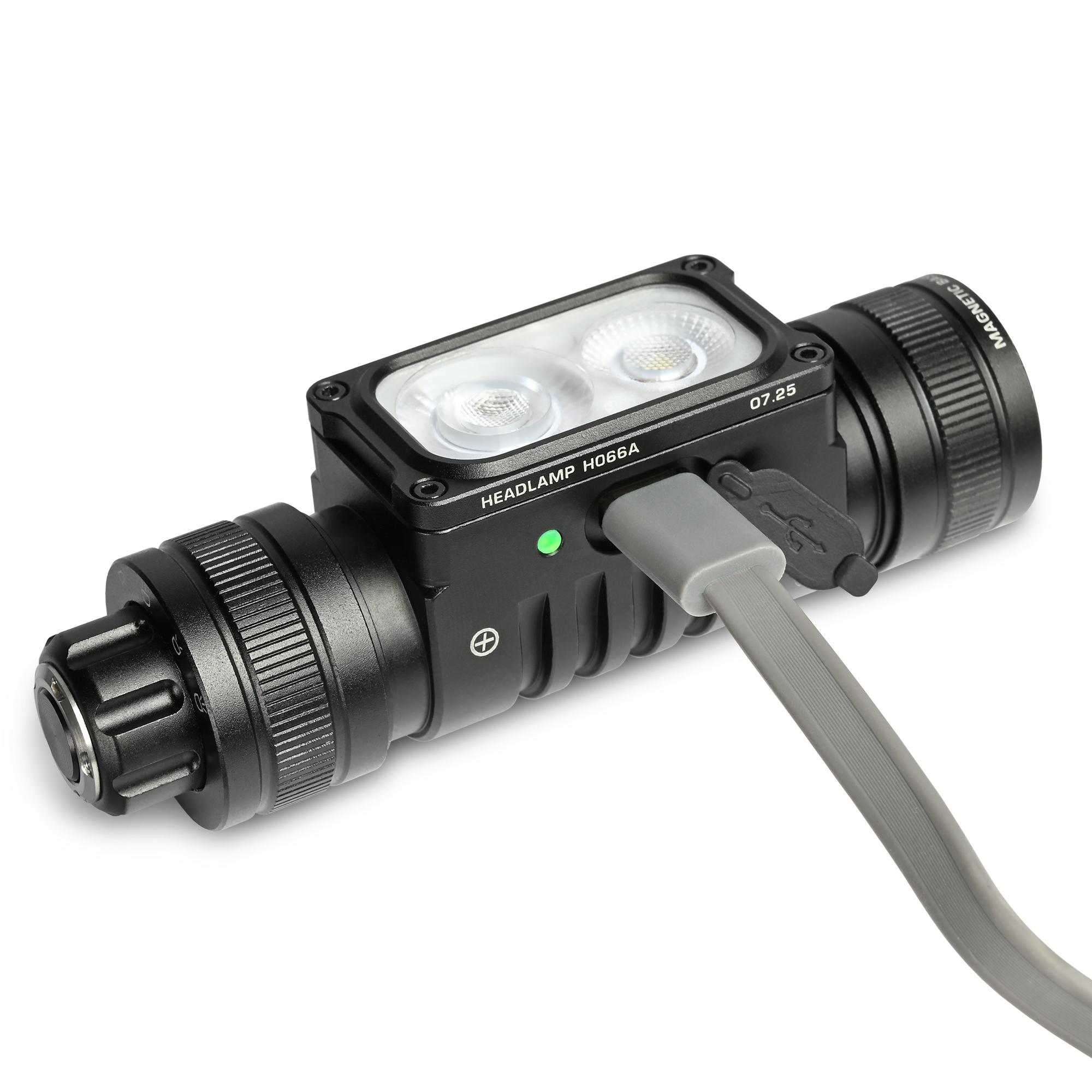 Налобний світлодіодний ліхтарик VIDEX VLF-H066A 2000Lm 5000K — фото 9 з 13