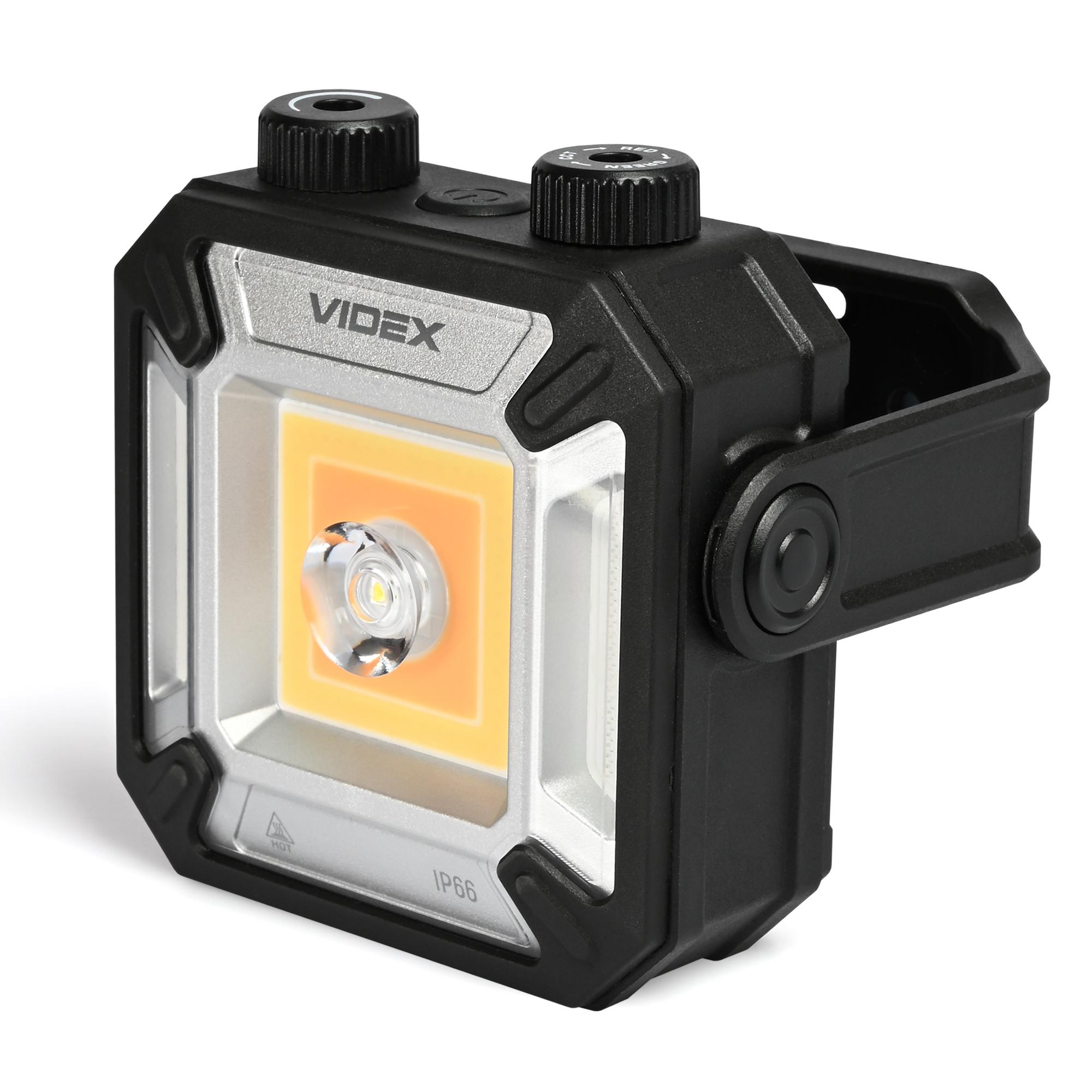 Портативний багатофункціональний ліхтарик VIDEX VLF-M048 1500Lm 5000K — фото 2 з 17