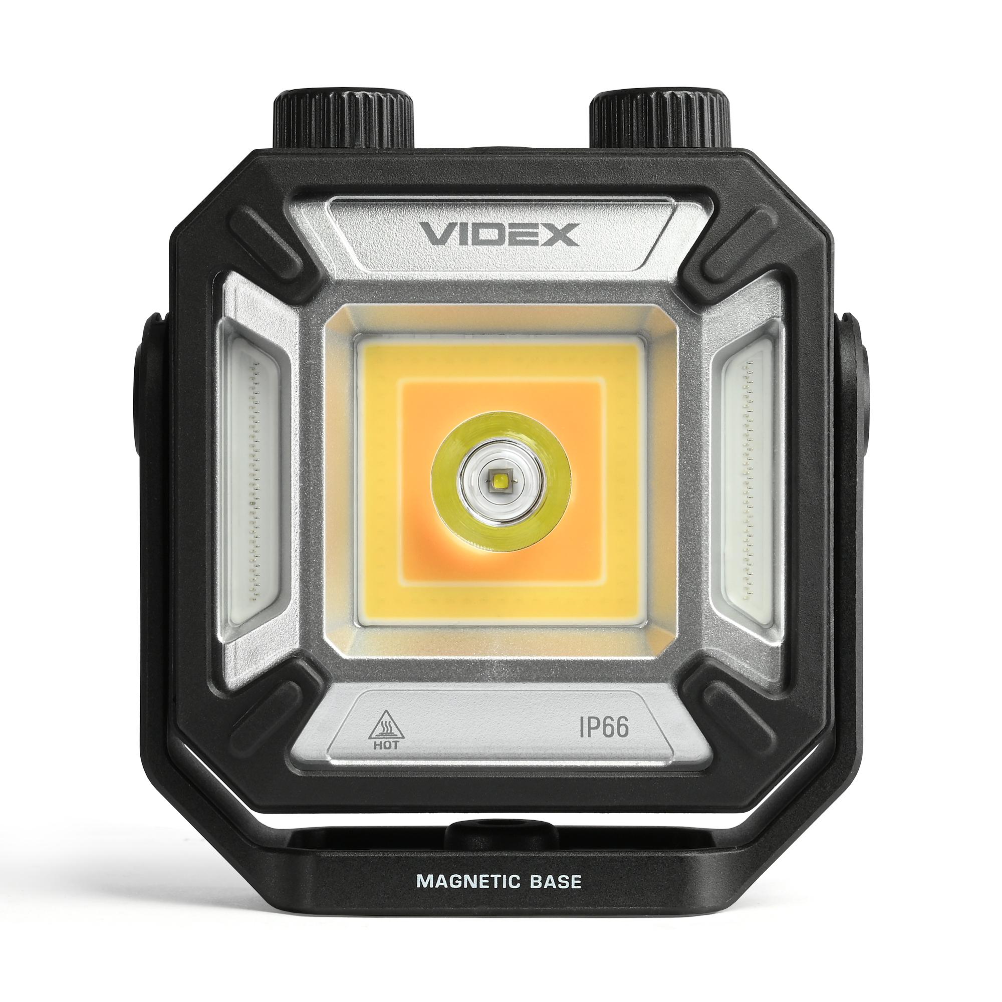 Портативний багатофункціональний ліхтарик VIDEX VLF-M048 1500Lm 5000K — фото 3 з 17