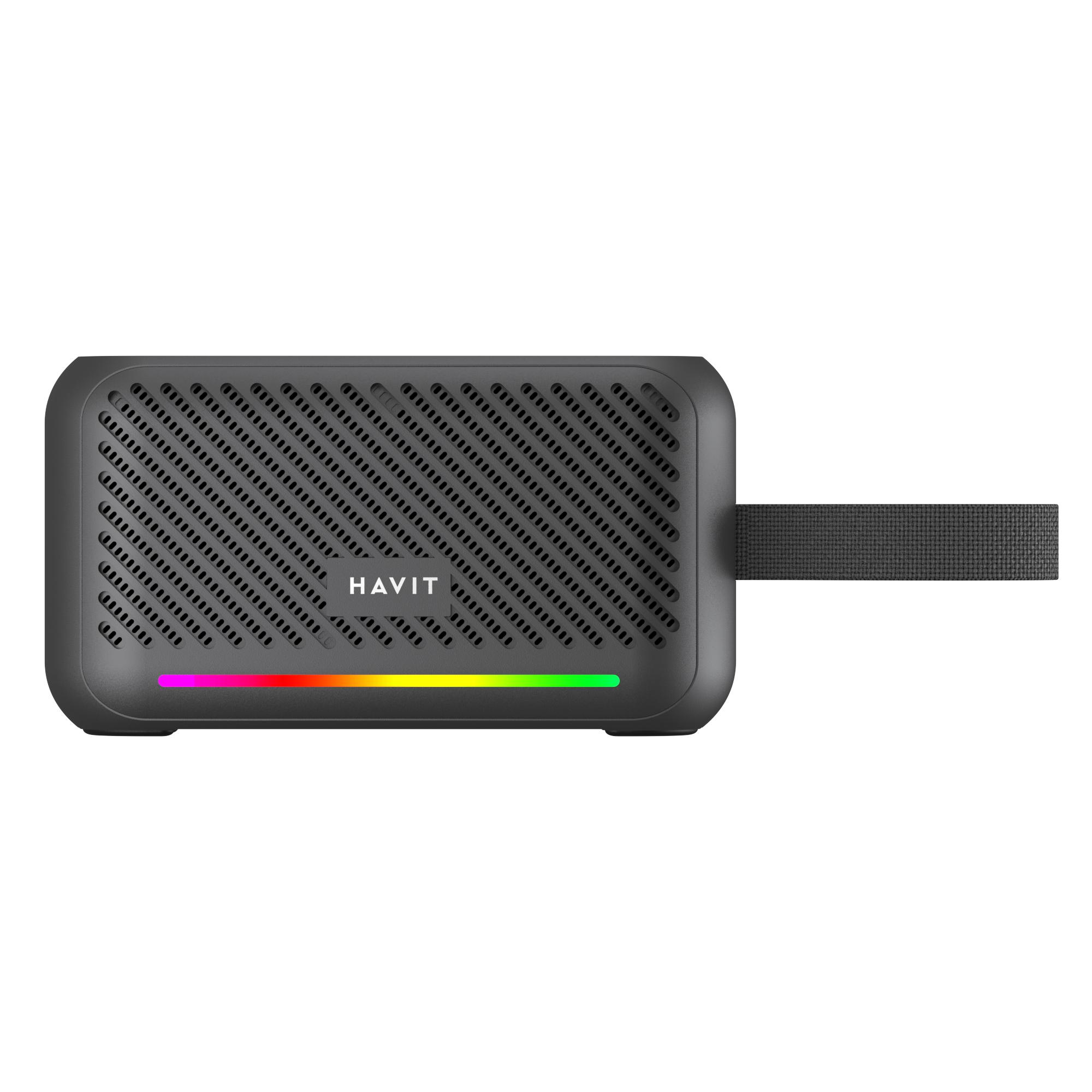 Портативна колонка HAVIT SK876BT 7W RGB Black — фото 2 з 5