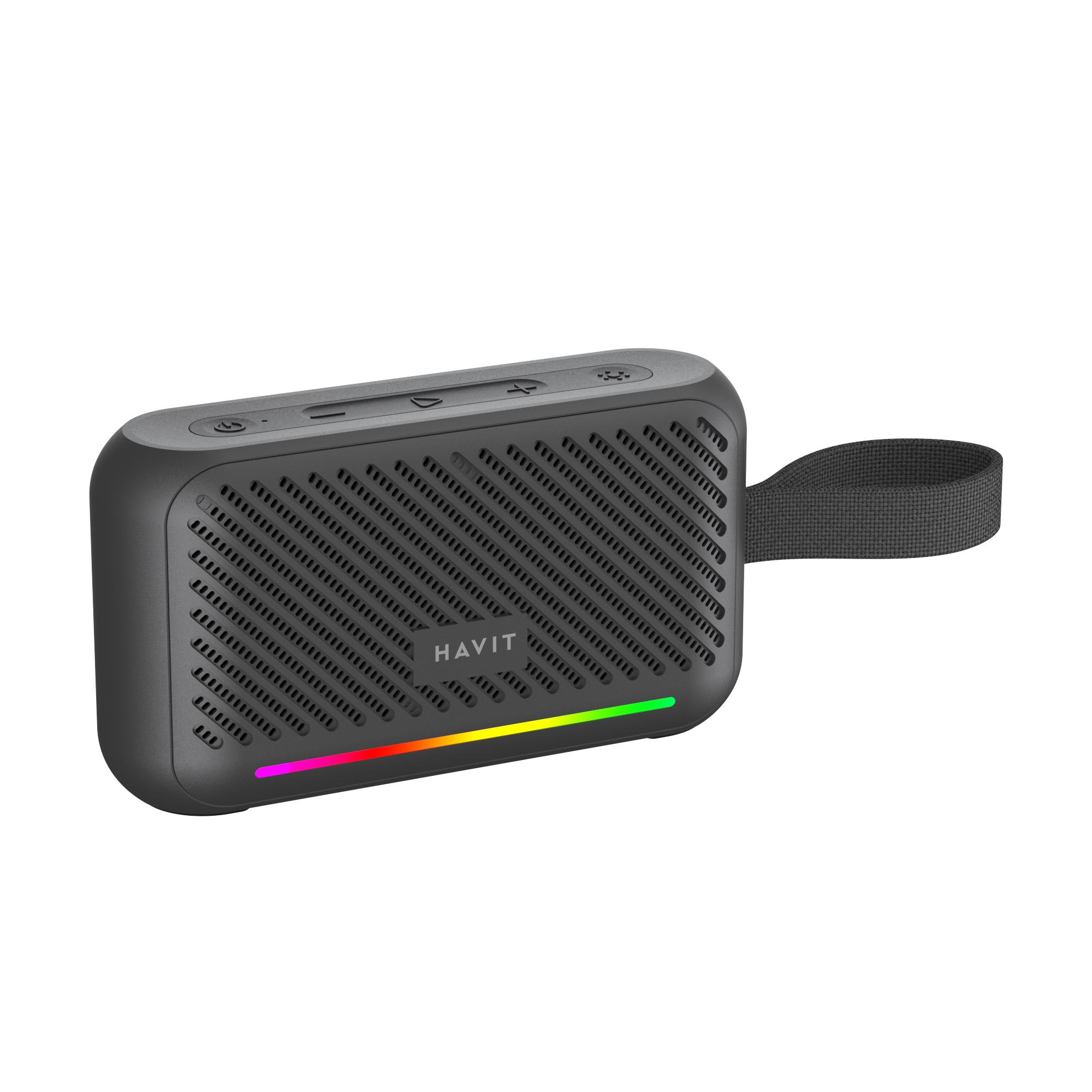 Портативна колонка HAVIT SK876BT 7W RGB Black — фото 4 з 5
