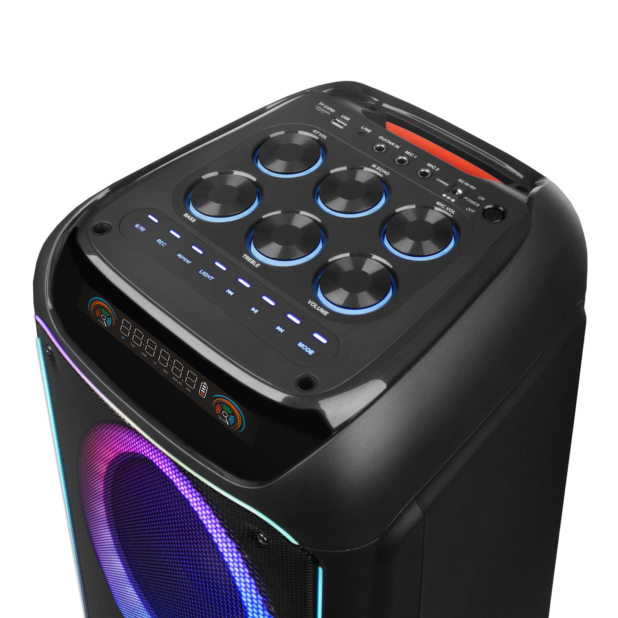 Портативна колонка HAVIT SQ149BT 100W RGB Black — фото 3 з 13