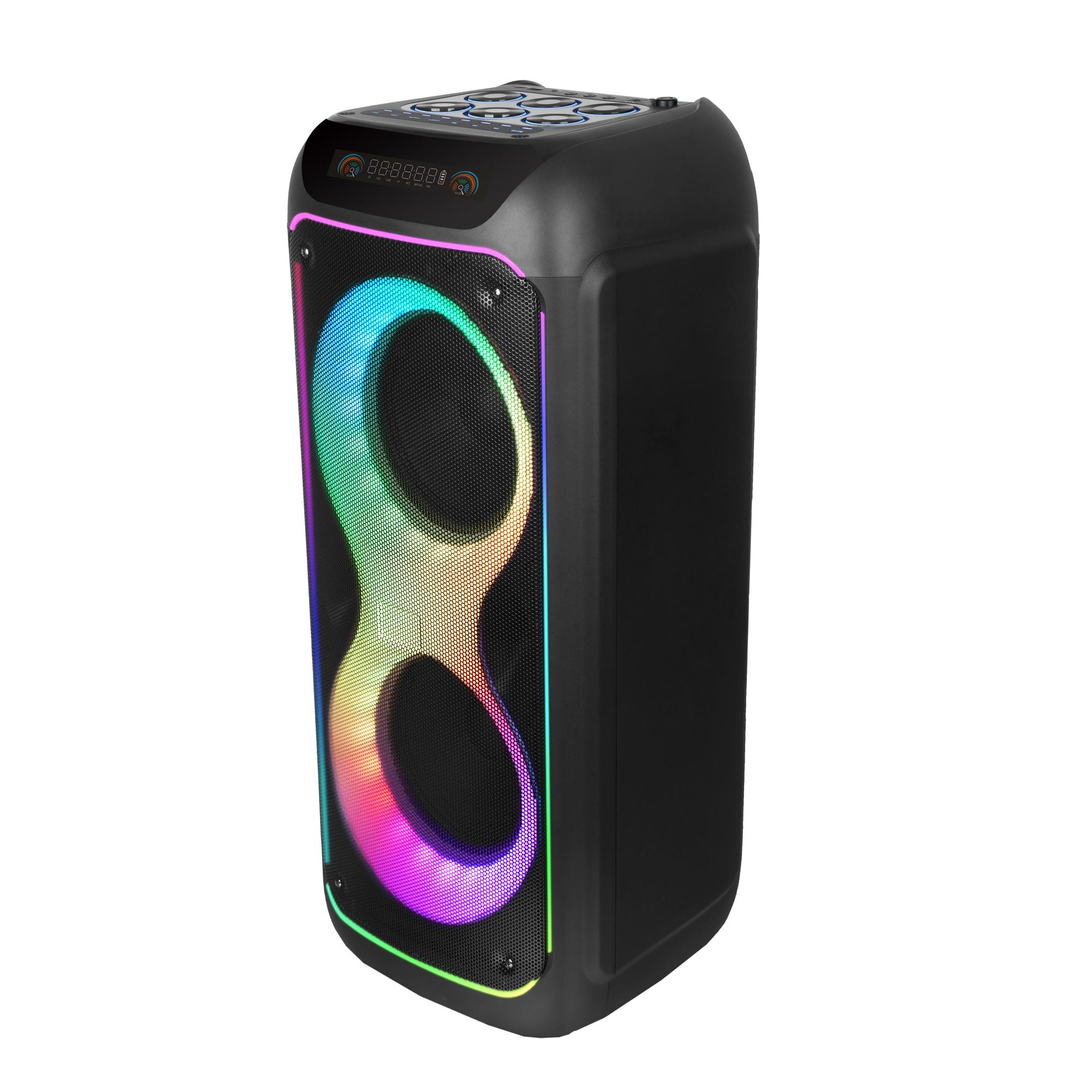 Портативна колонка HAVIT SQ149BT 100W RGB Black — фото 2 з 13