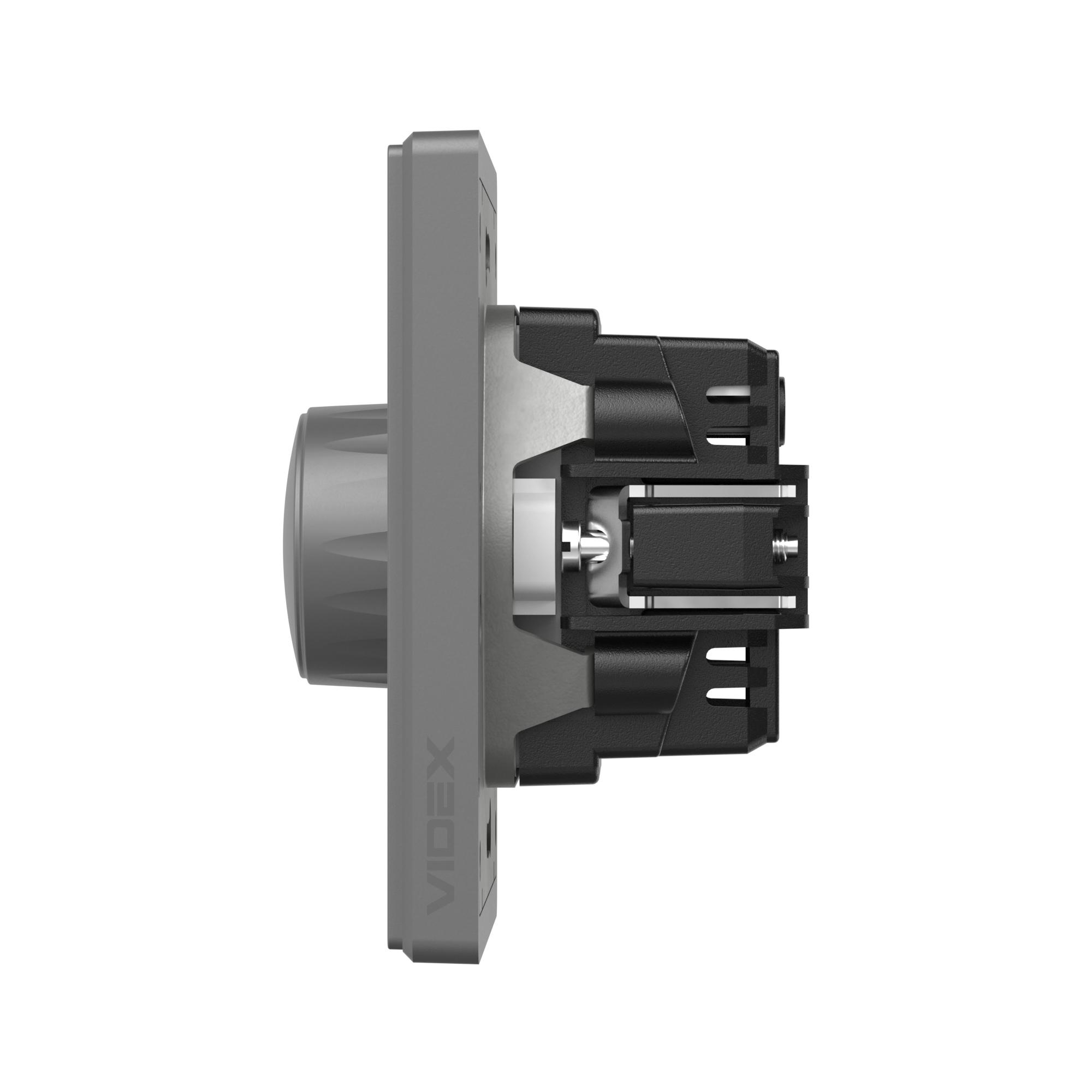 Димер 600W сірий графіт VIDEX NOTA (VF-NT-DM600-GR) — фото 3 з 4