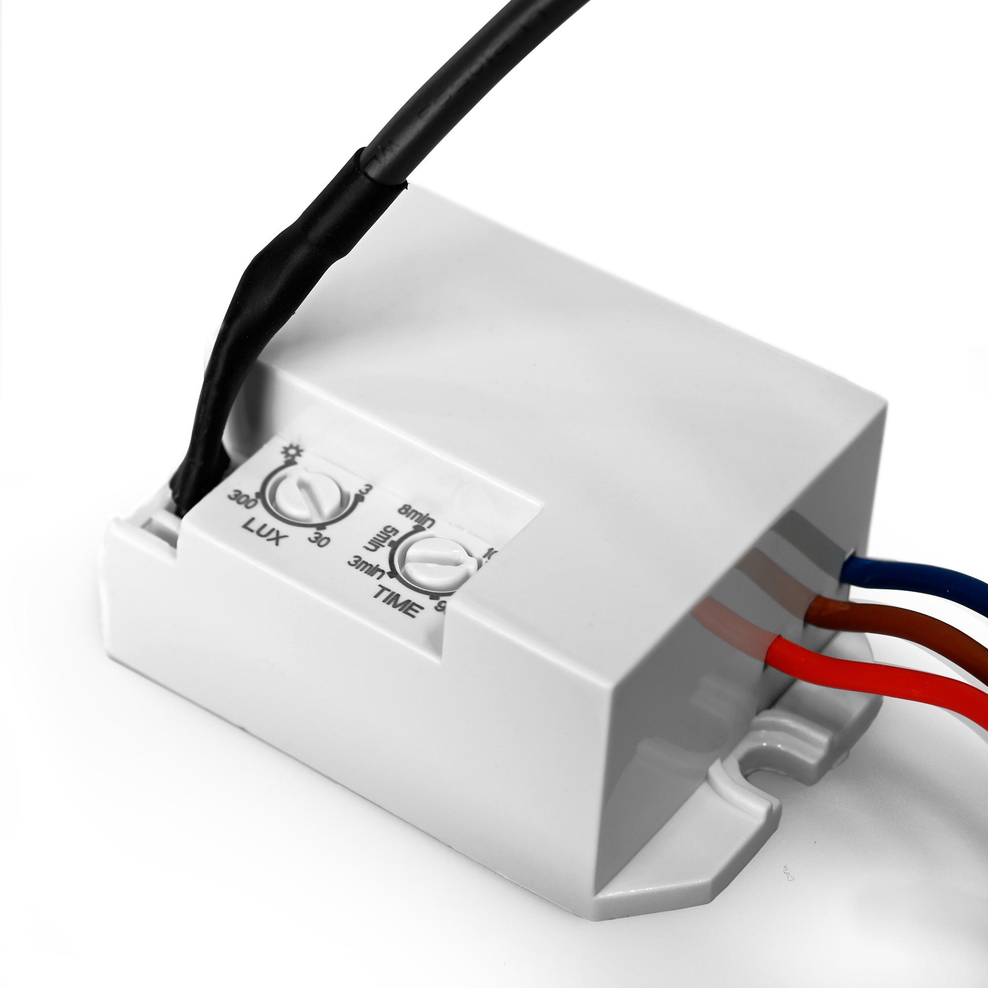 Датчик руху та освітленості VIDEX VL-SPR24 220V 800W IP65 інфрачервоний — фото 3 з 7