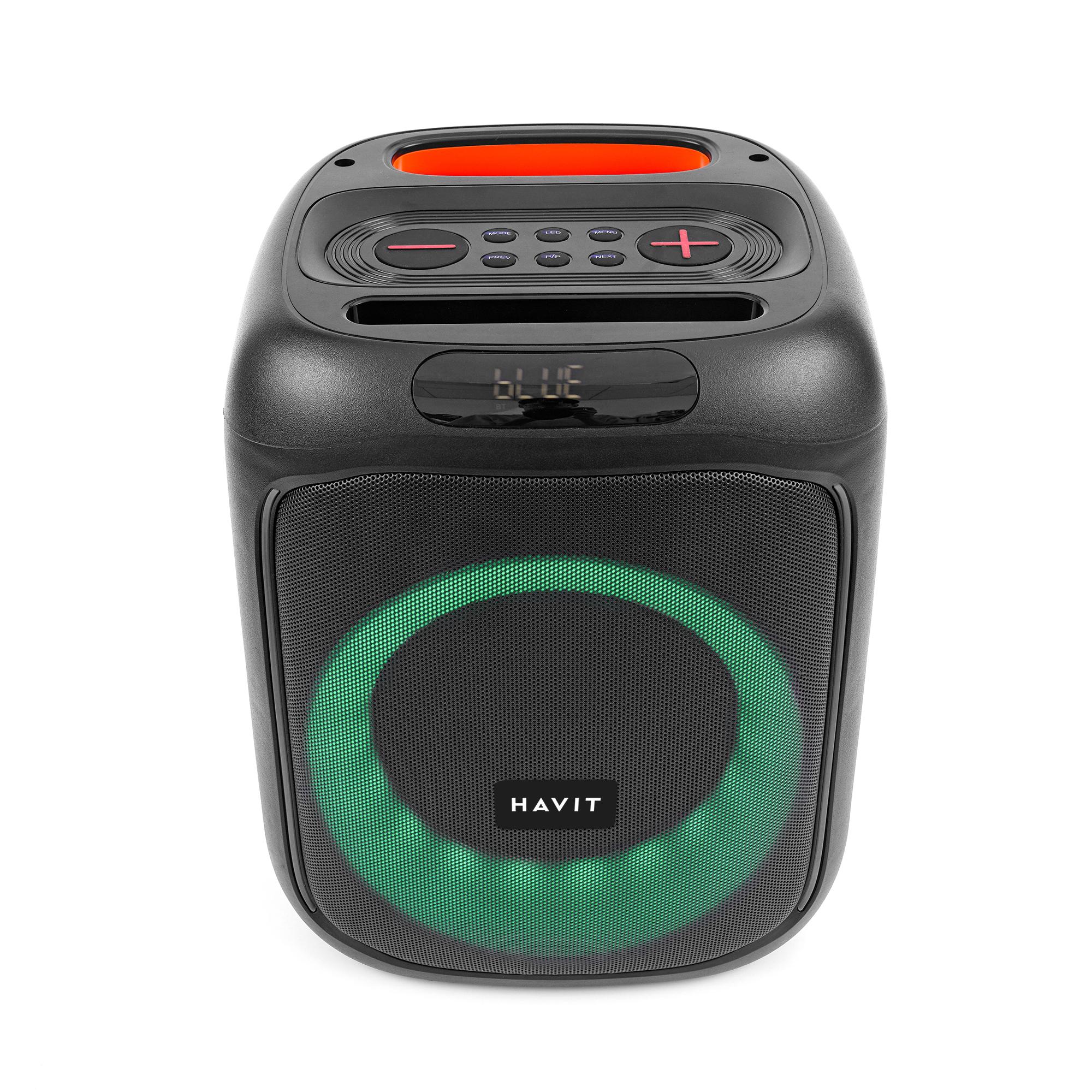 Портативна колонка HAVIT SQ146BT 60W RGB Black — фото 8 з 15