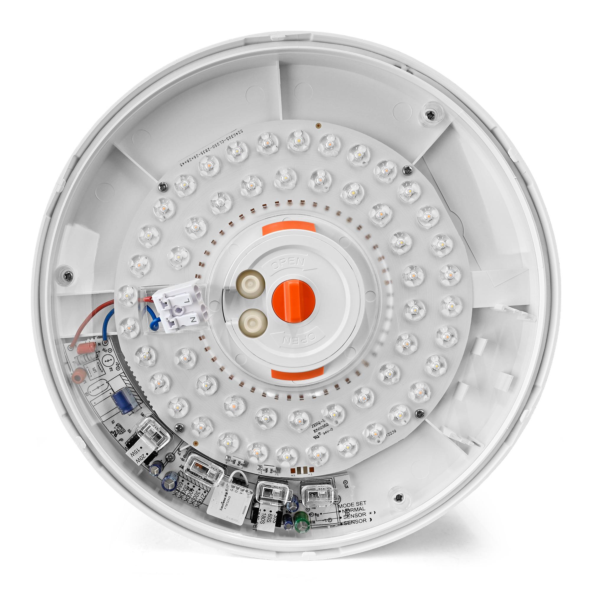 LED Світильник накладний з датчиком руху VIDEX VL-CLR-200-2G 20W 2700-6500K — фото 4 з 11