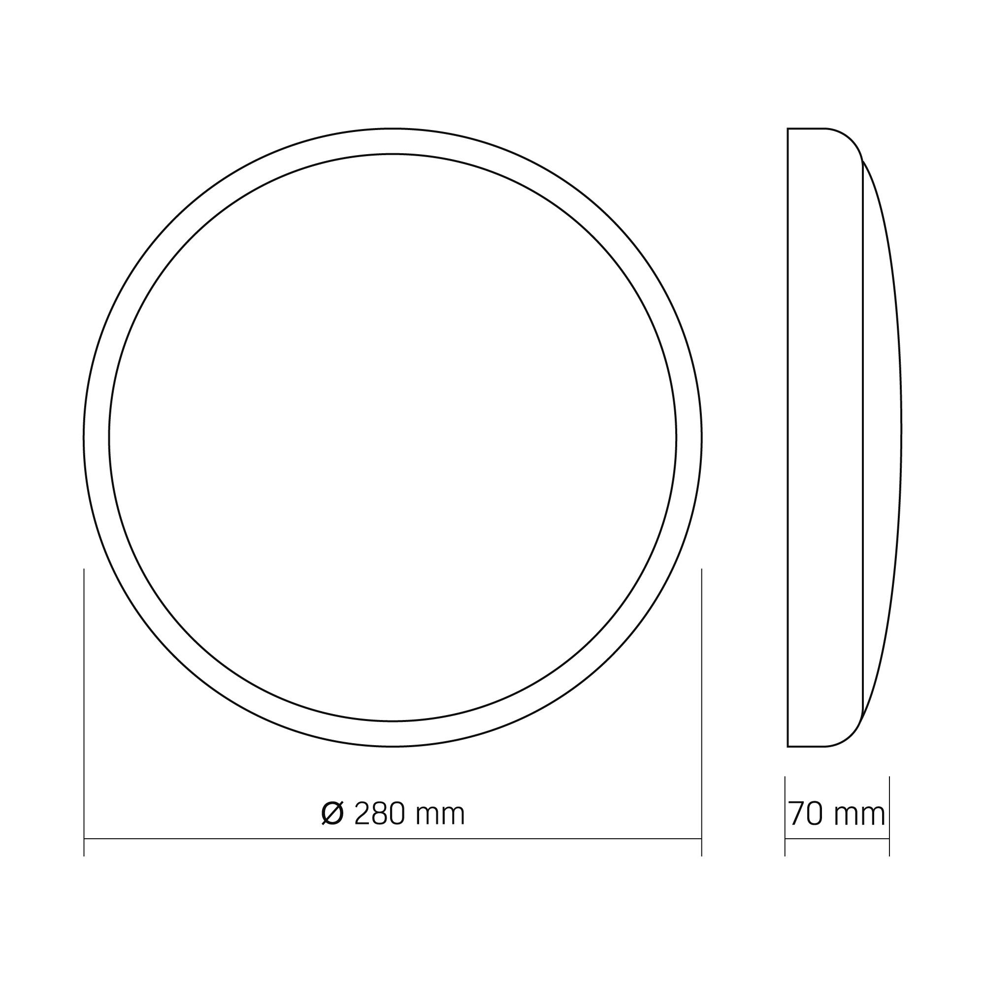 LED Світильник накладний з датчиком руху VIDEX VL-CLR-200-2G 20W 2700-6500K — фото 11 з 11