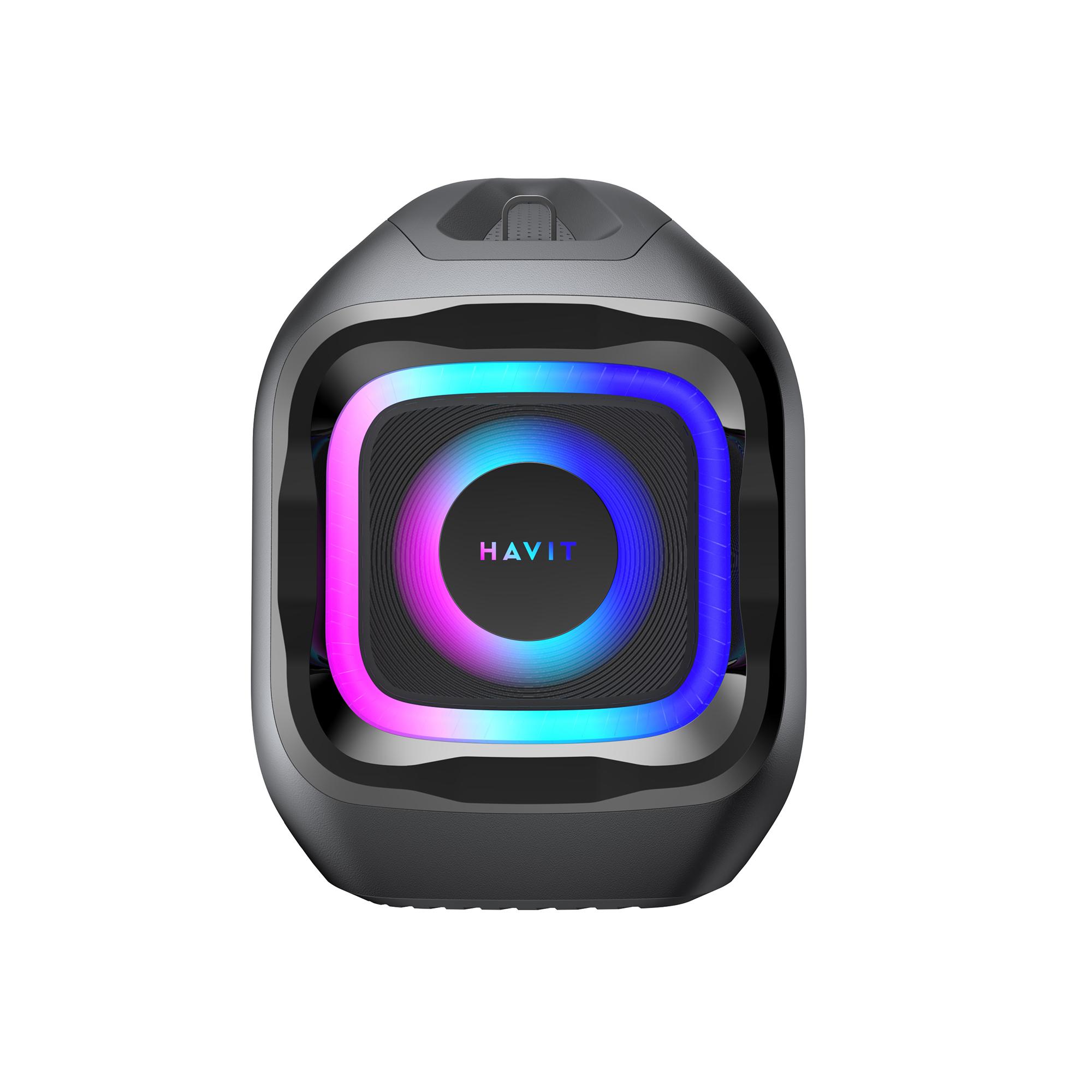Портативна колонка HAVIT SK910BT "Party Blast" 100W IPX6 Black — фото 6 з 8