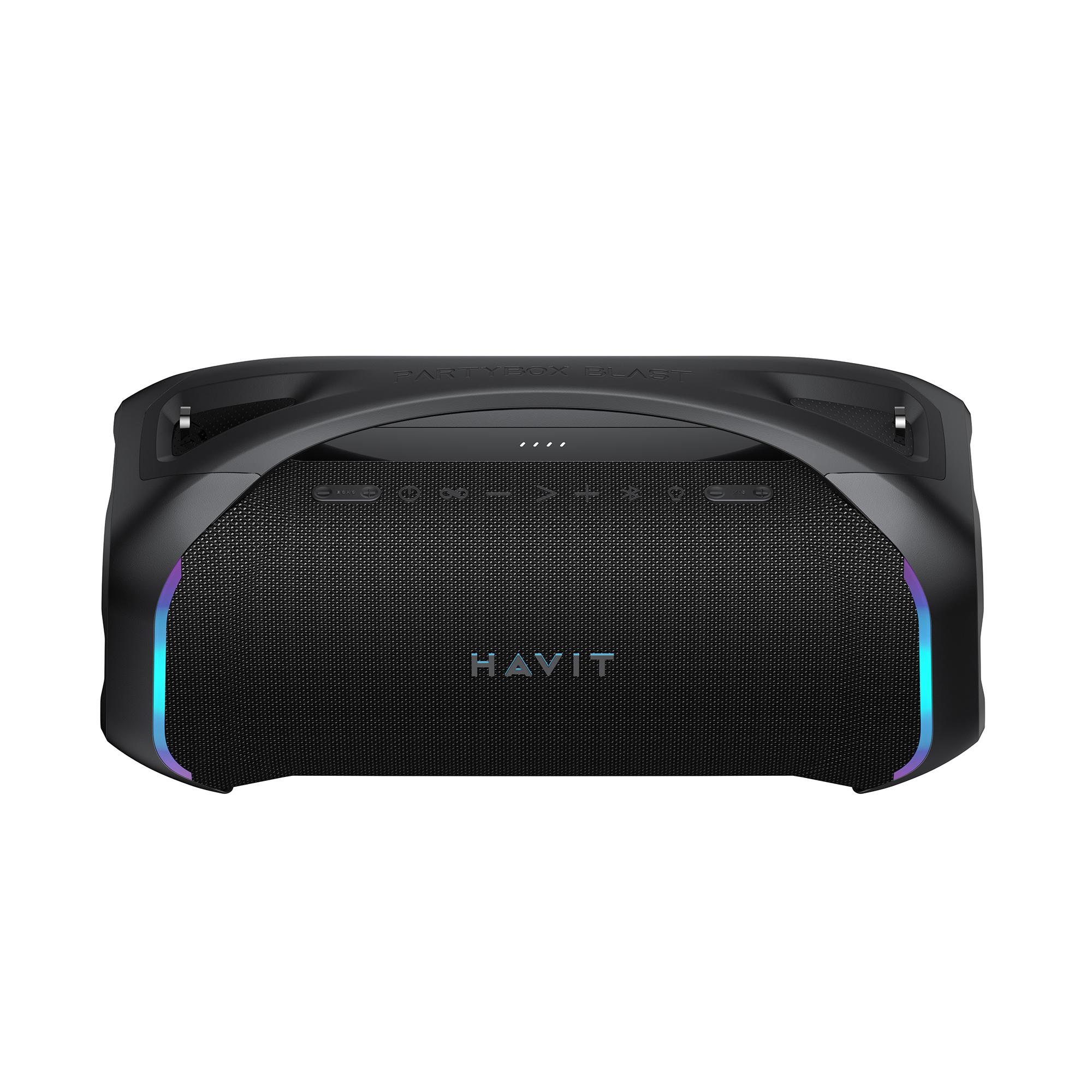 Портативна колонка HAVIT SK910BT "Party Blast" 100W IPX6 Black — фото 4 з 8