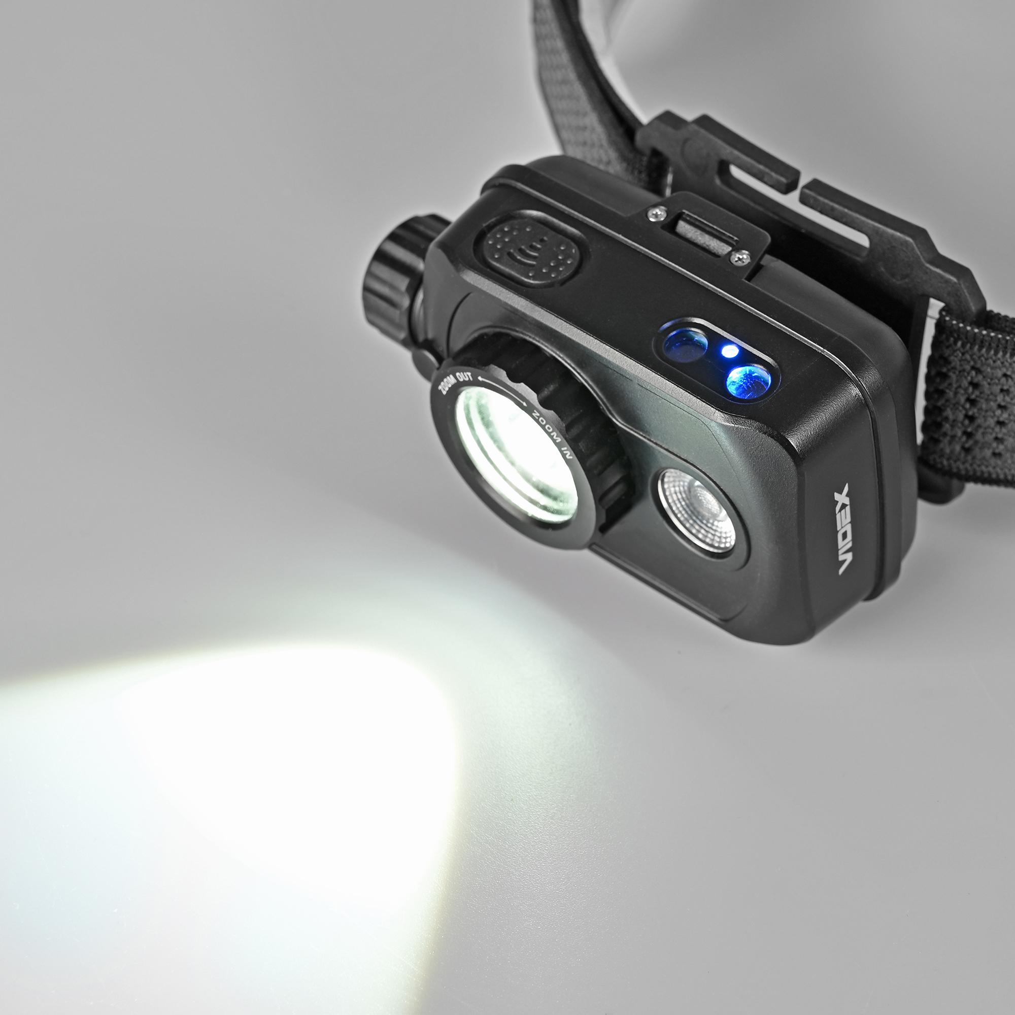 Налобний світлодіодний ліхтарик VIDEX VLF-H047Z 1000Lm 5000K — фото 18 з 21