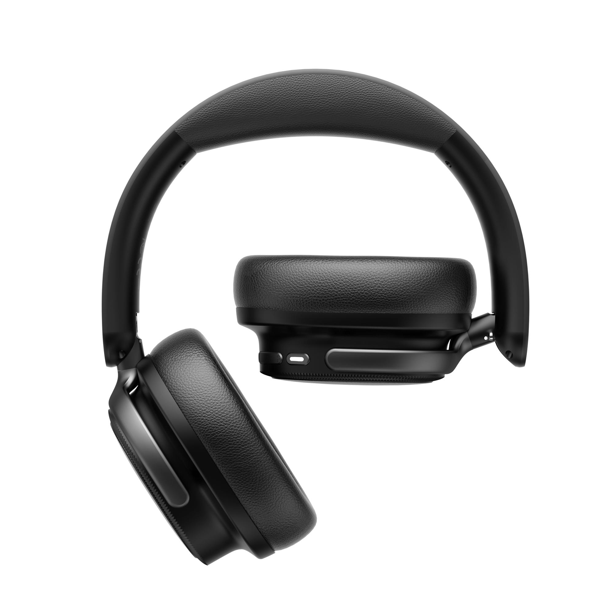 Навушники накладні бездротові HAVIT H635BT "SPACE NC01H" ANC Black — фото 5 з 5