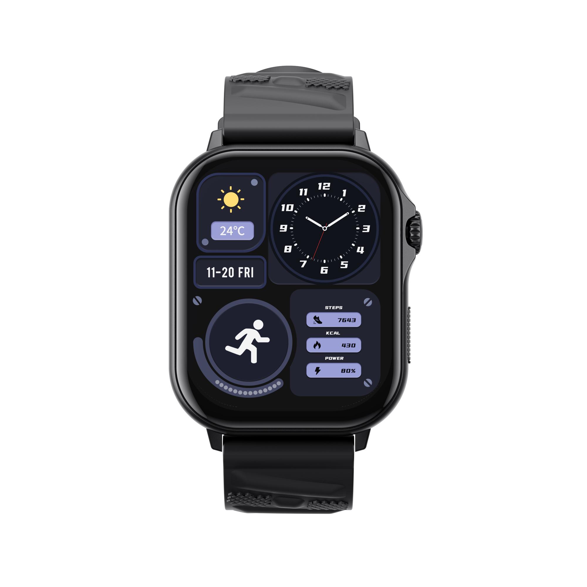 Cмарт годинник HAVIT M9061 GPS Bluetooth Call Black — фото 2 з 7