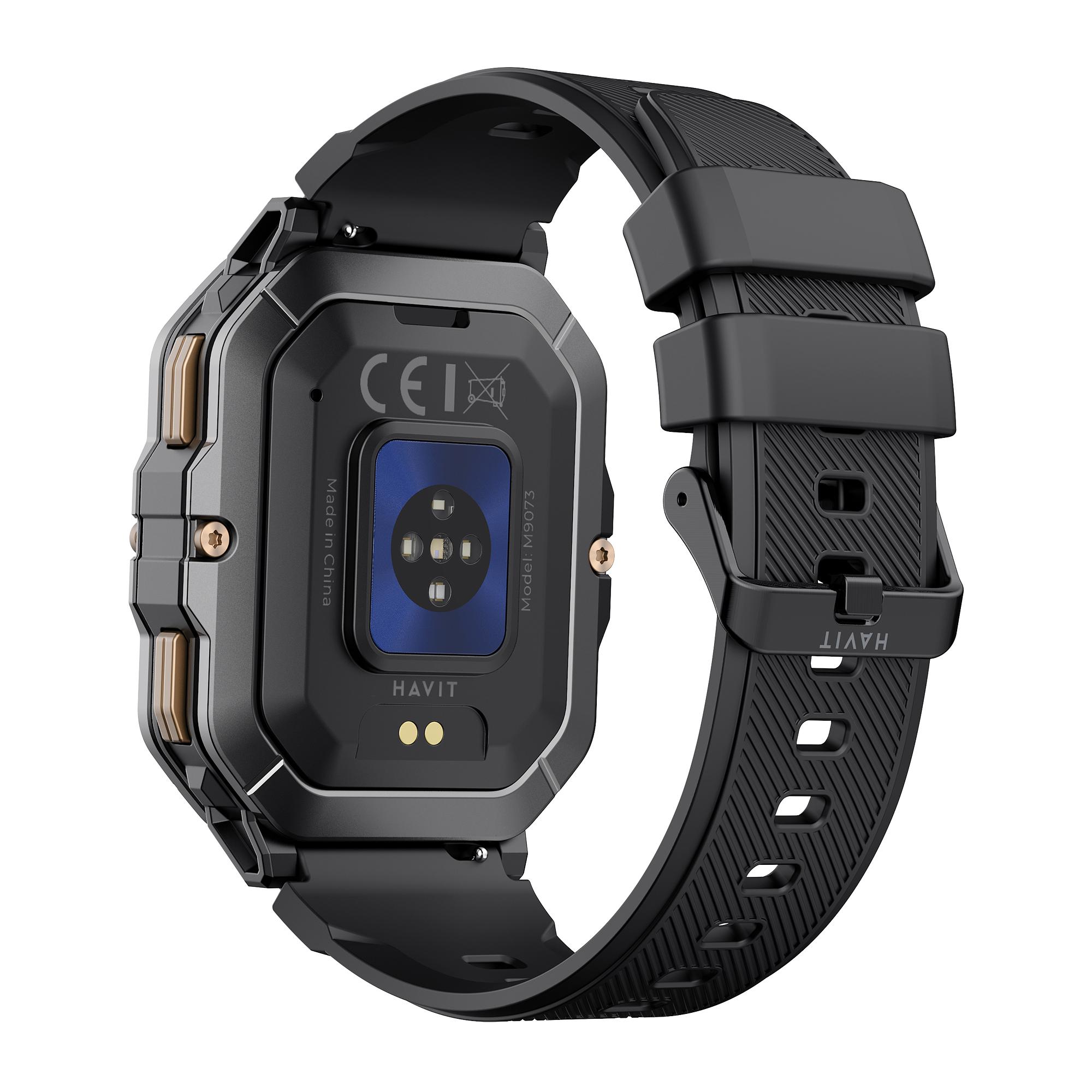 Cмарт годинник HAVIT M9073 Bluetooth Call Black — фото 5 з 5
