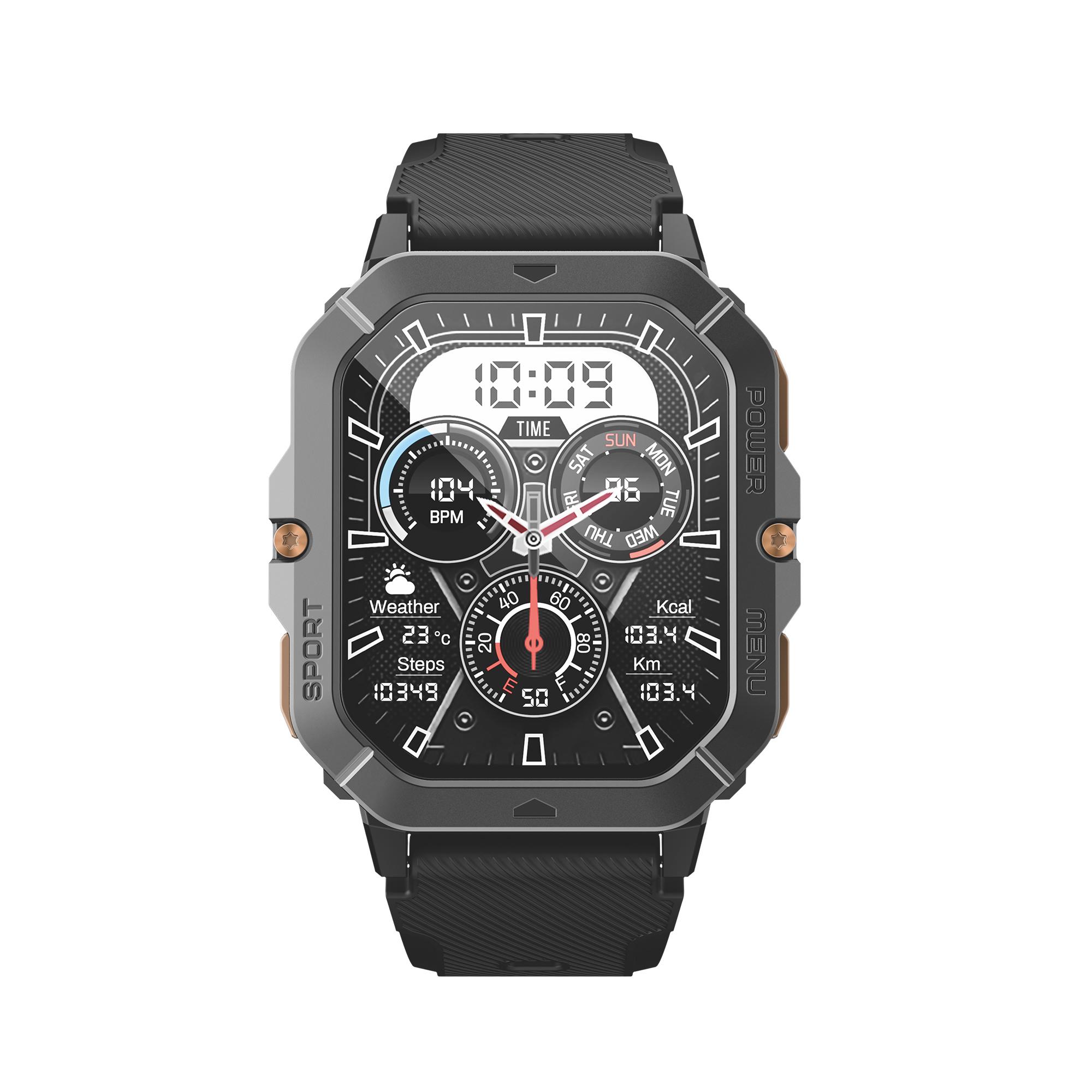 Cмарт годинник HAVIT M9073 Bluetooth Call Black — фото 2 з 5