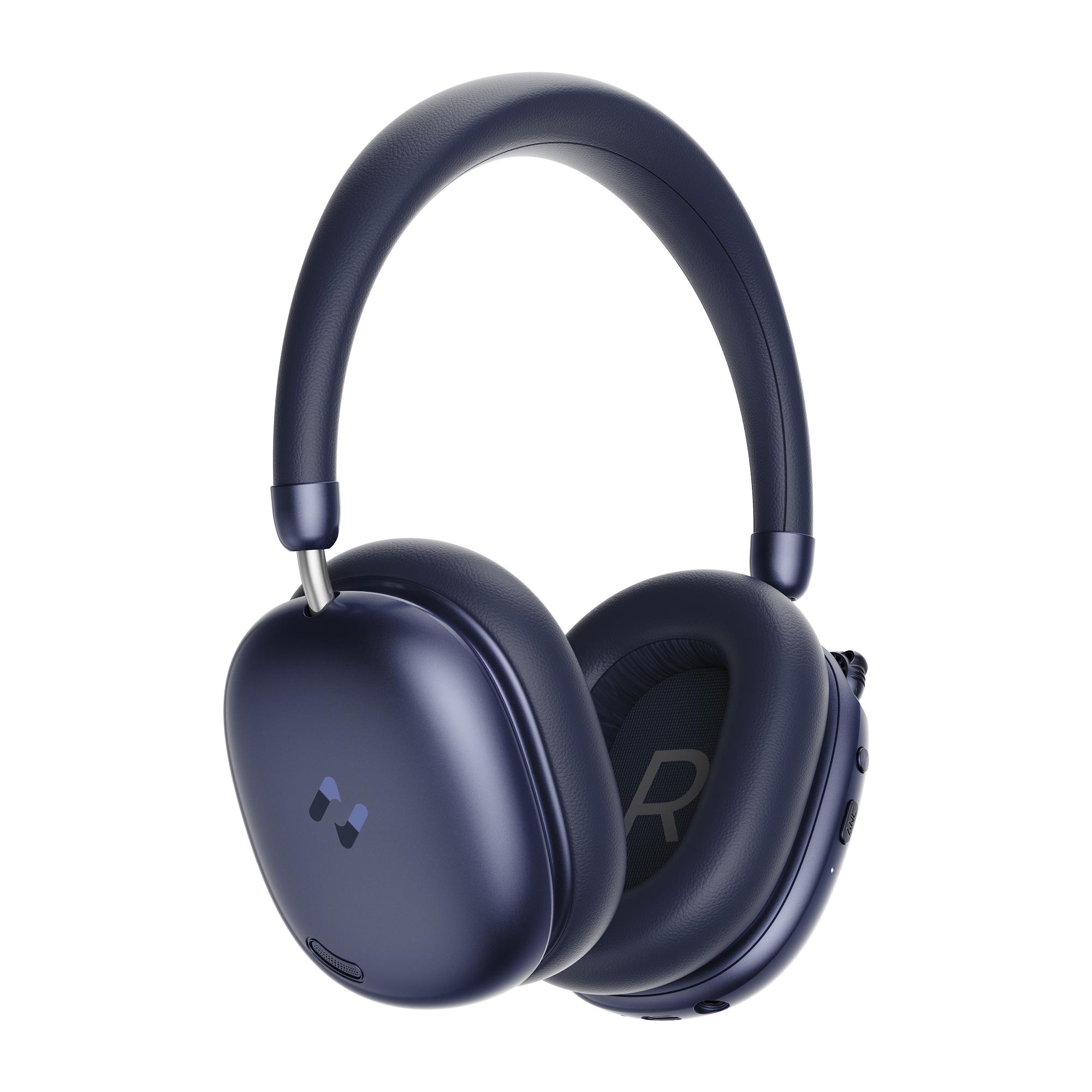 Навушники накладні бездротові HAVIT H670BT "SPACE S1" ANC Blue — фото 2 з 6