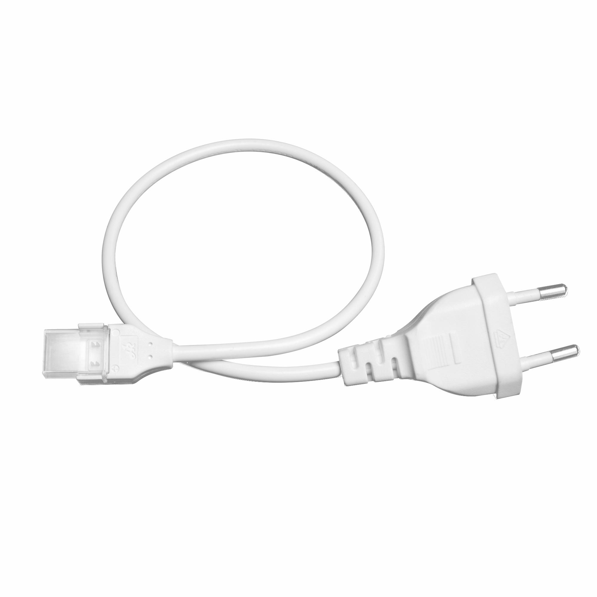 Конектор з вилкою + торцева заглушка для LED стрічки VIDEX VL-LST-CB65-FC06 — фото 2 з 3