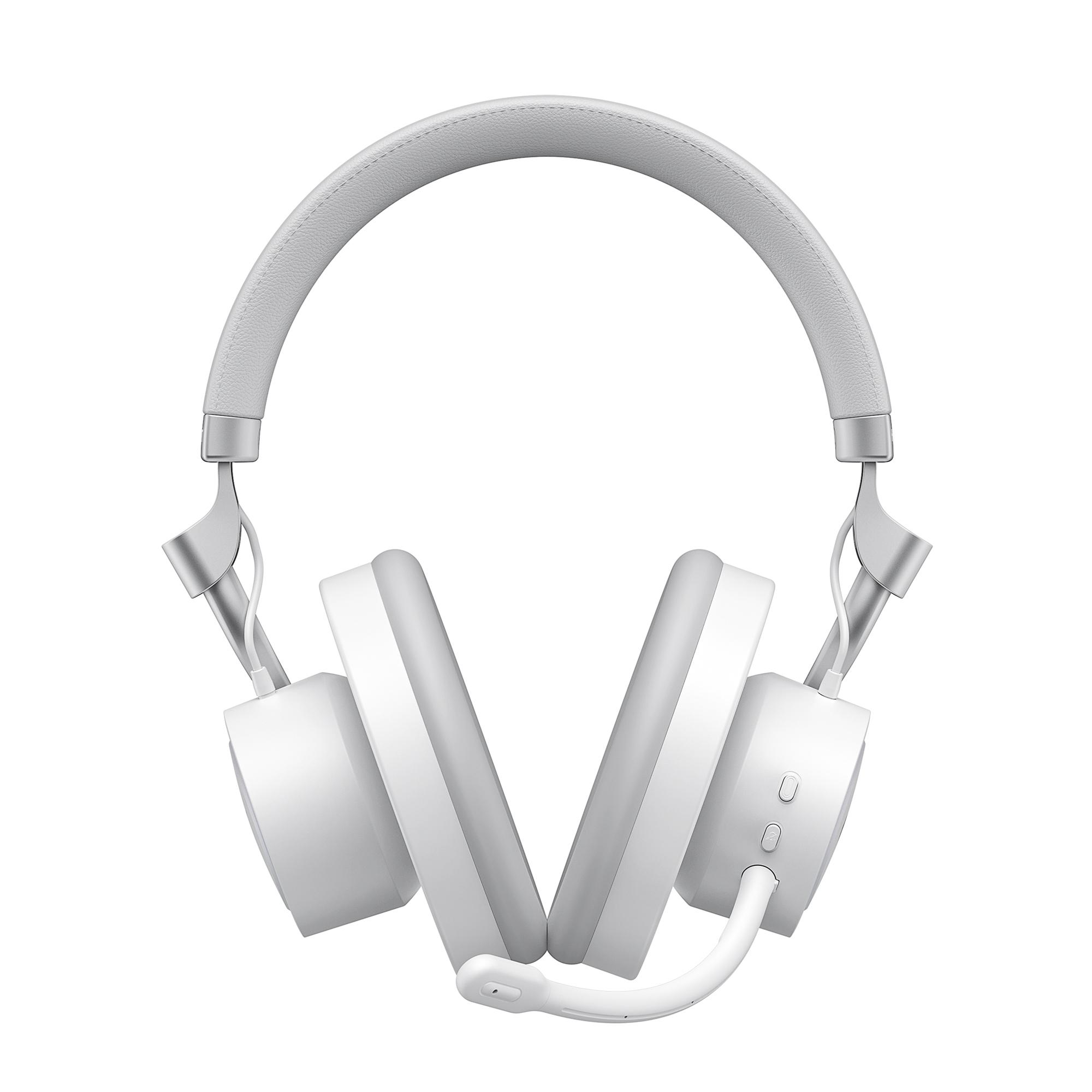 Бездротові ігрові навушники HAVIT Fuxi-H8 White + Gray — фото 3 з 11