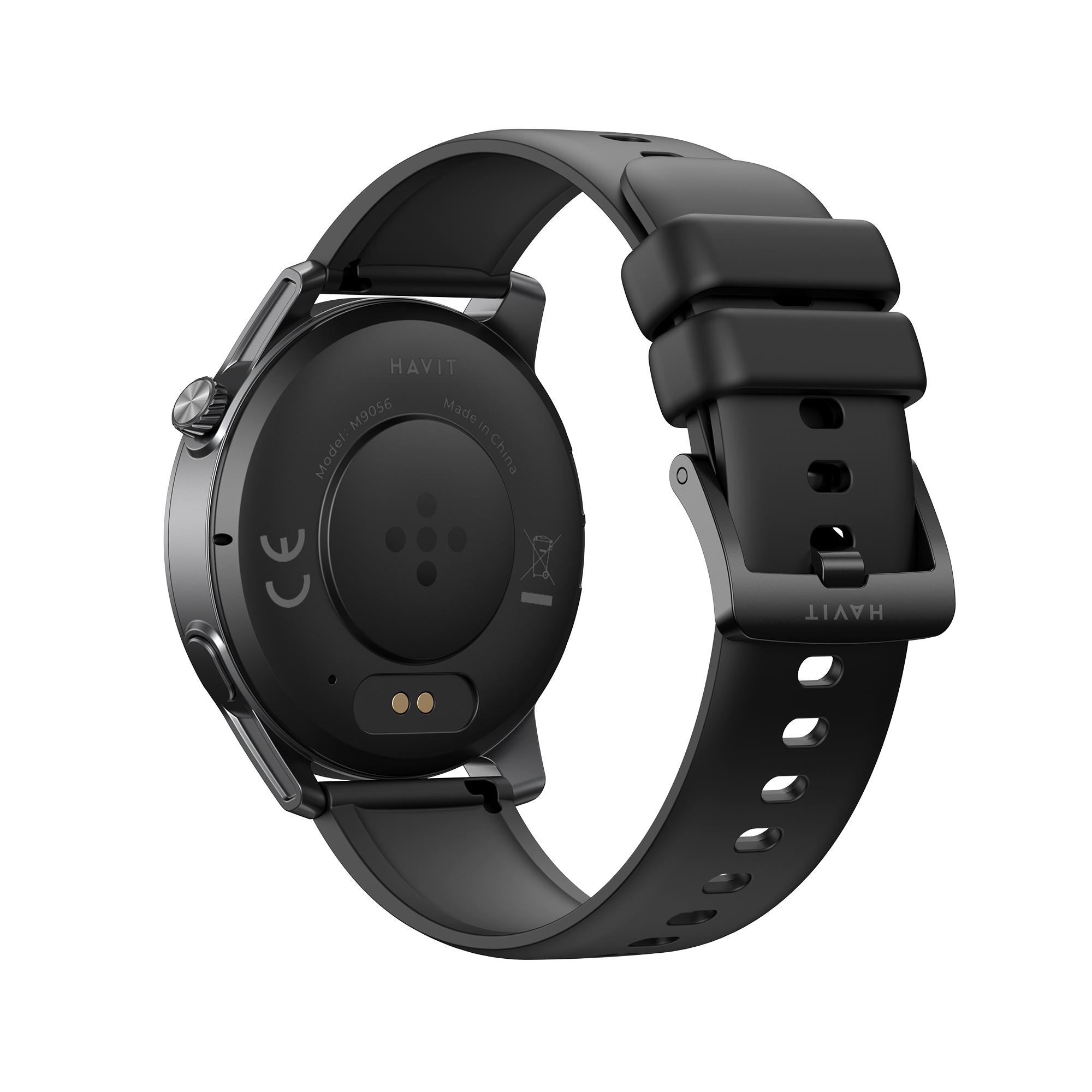 Cмарт годинник HAVIT M9056 IP68 Bluetooth Call Black — фото 5 з 5