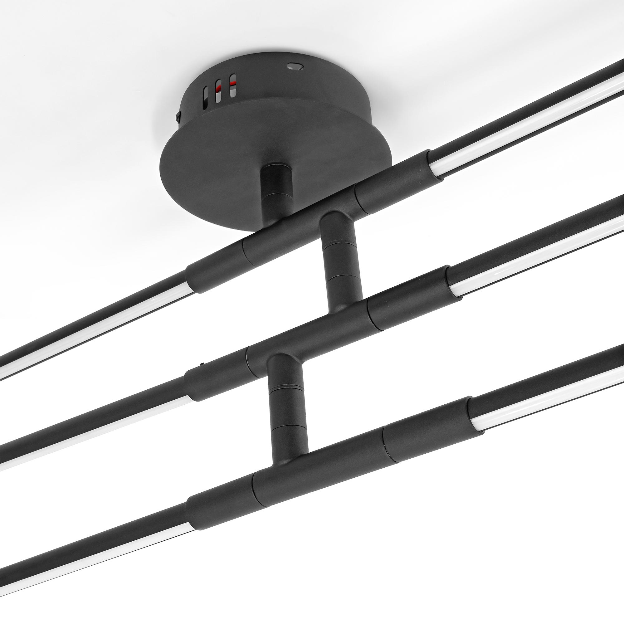 LED світильник стельовий VIDEX CLD013 40W 3000-4000-6000K Black — фото 6 з 16