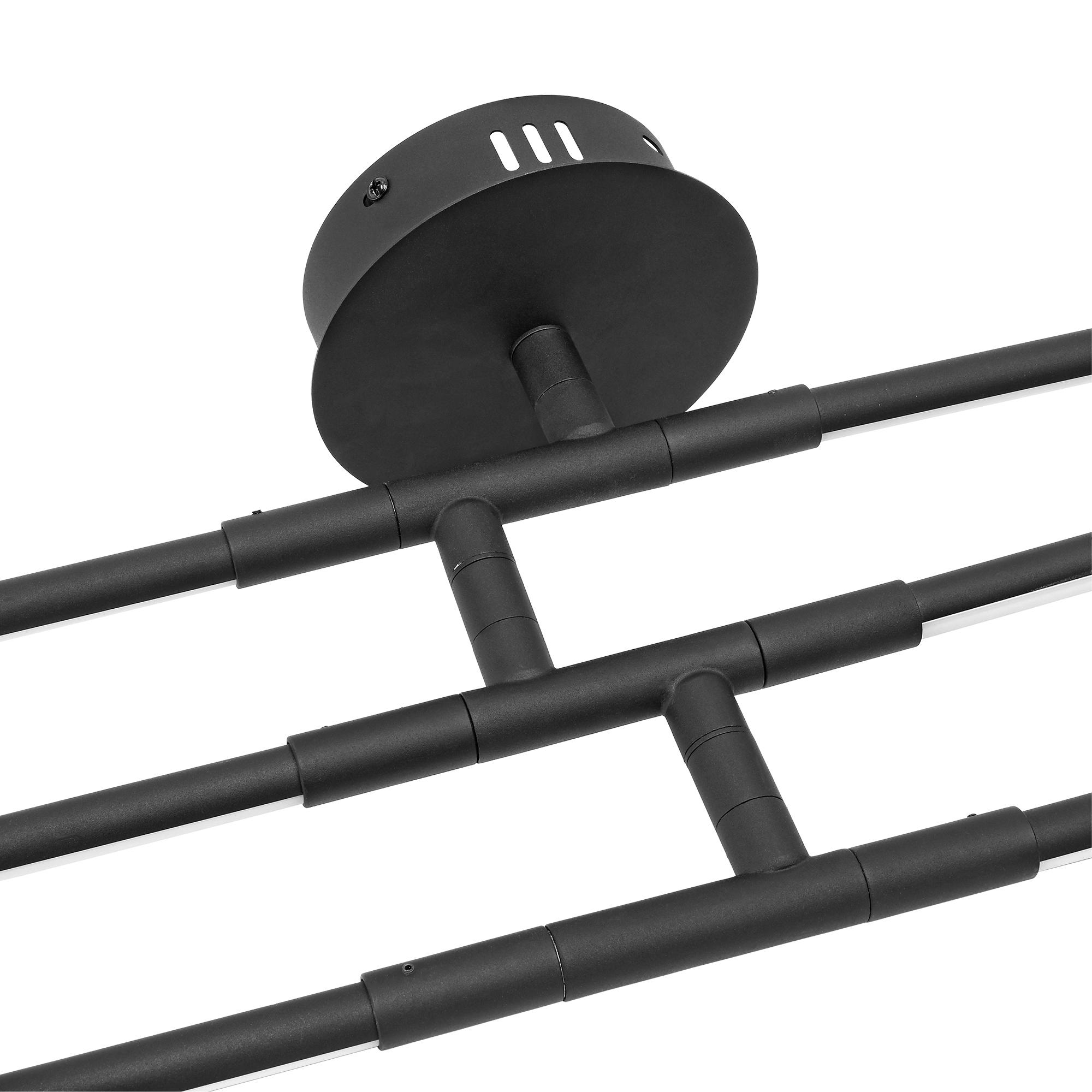 LED світильник стельовий VIDEX CLD013 40W 3000-4000-6000K Black — фото 5 з 16