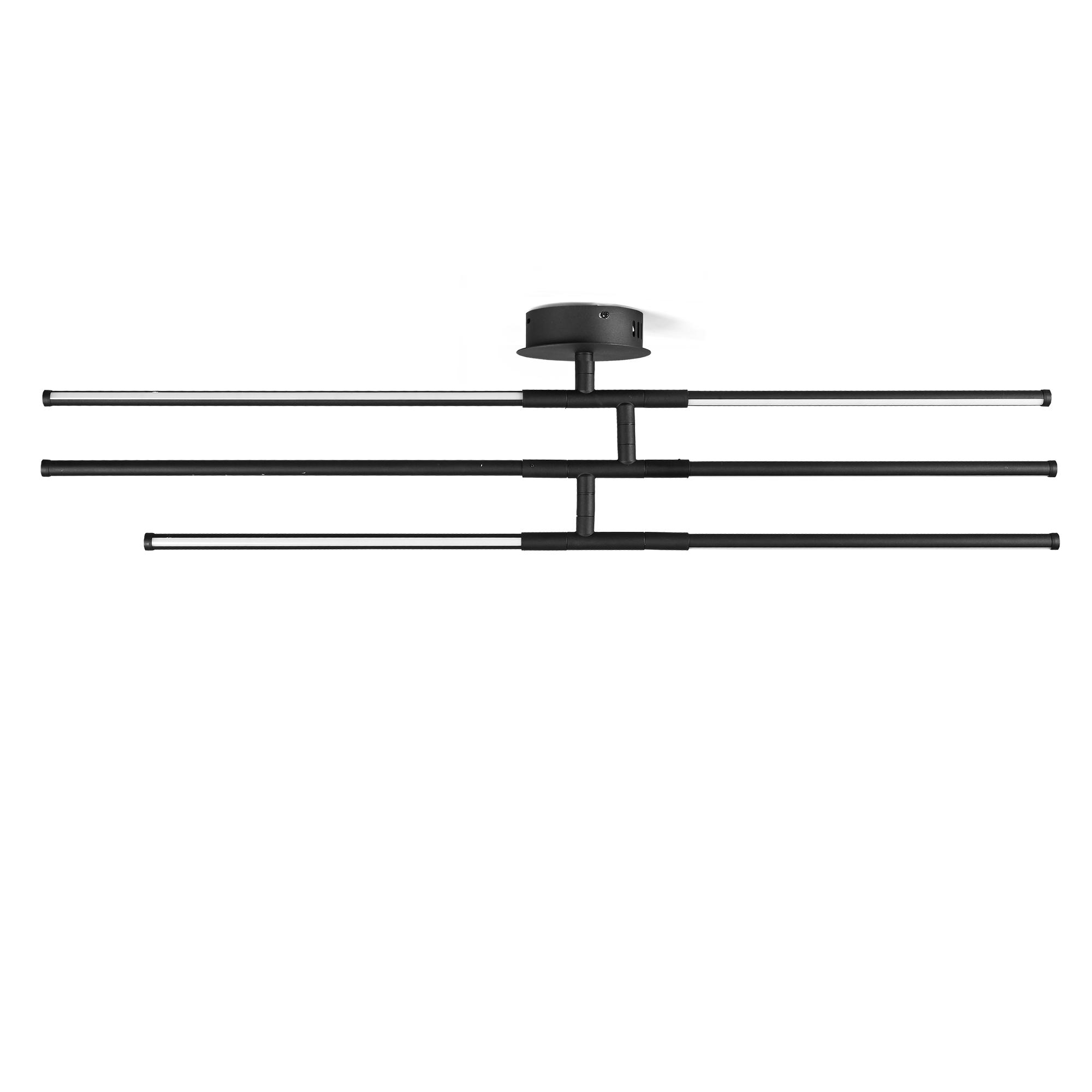 LED світильник стельовий VIDEX CLD013 40W 3000-4000-6000K Black — фото 7 з 16