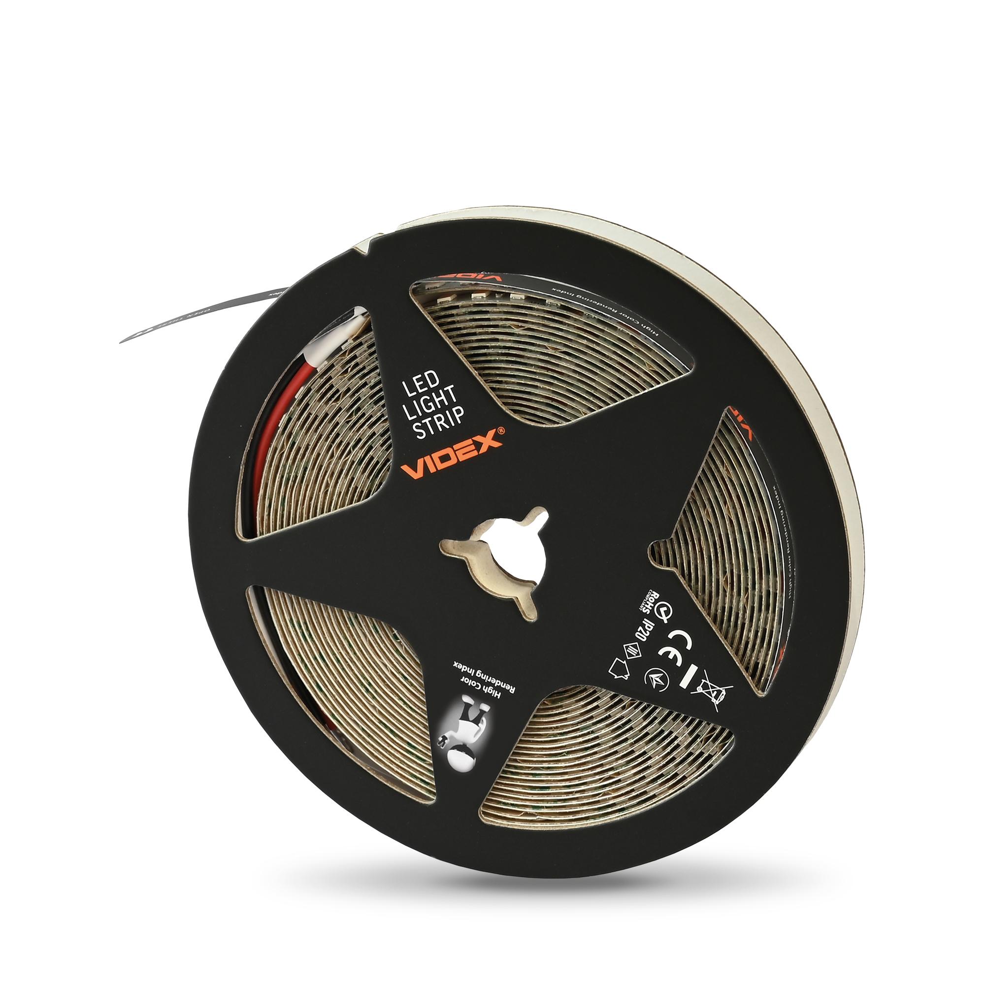 LED стрічка VIDEX DC12V 60W 5M 6000K Ra98 IP20 (VL-LST28144-12126-B5) — фото 2 з 6