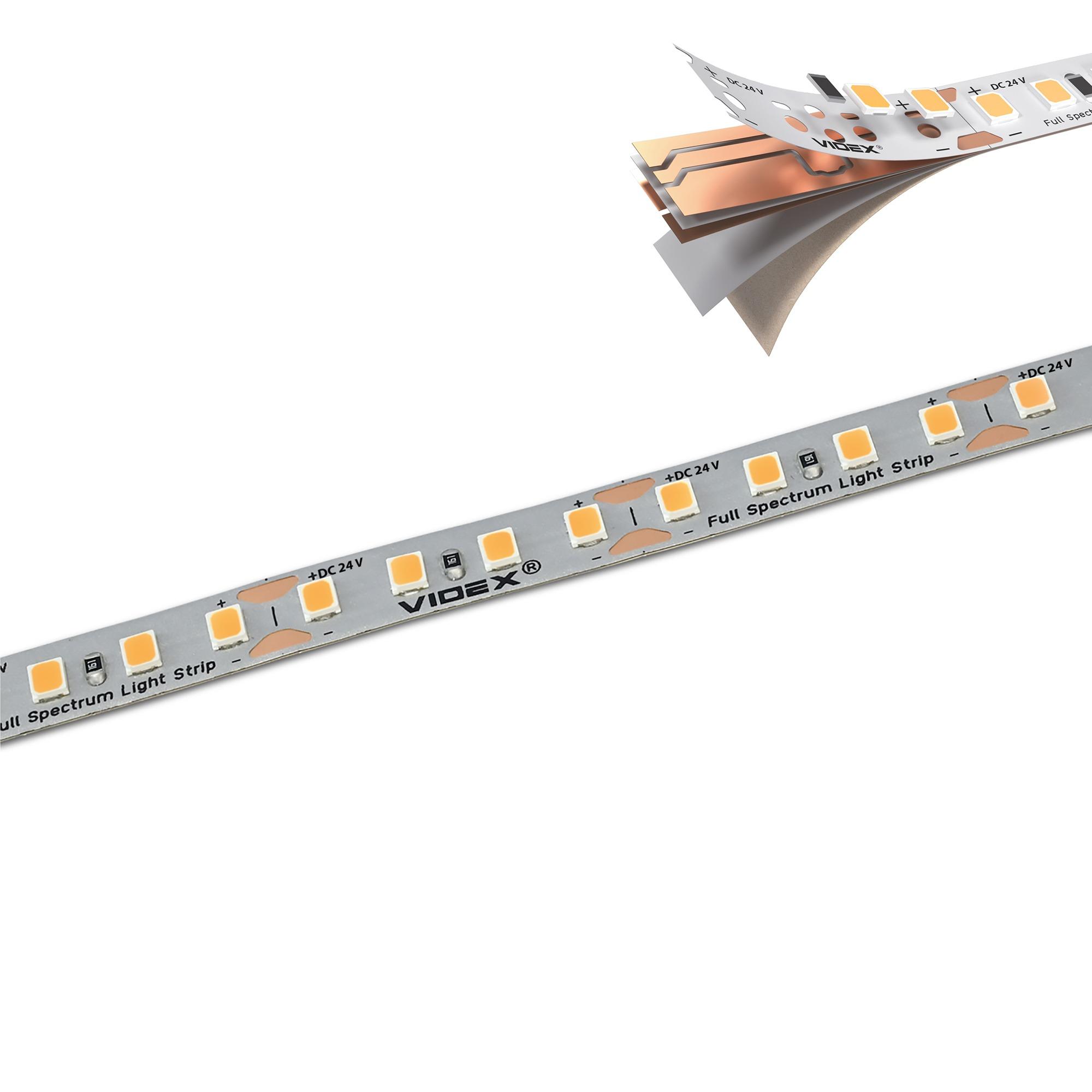 LED стрічка VIDEX DC24V 60W 5M 6000K Ra98 IP20 (VL-LST28144-24126-B5) — фото 8 з 9