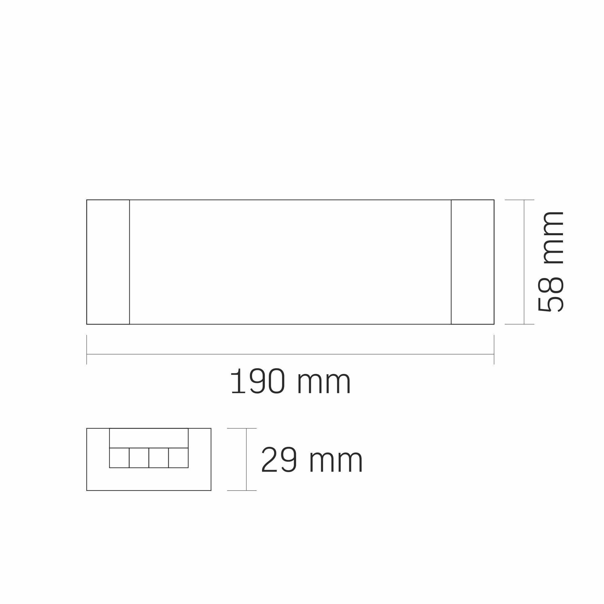 Блок живлення для LED стрічки VIDEX DC24V 8.34A 200W IP20 (VL-LST-P200-24V) — фото 7 з 7