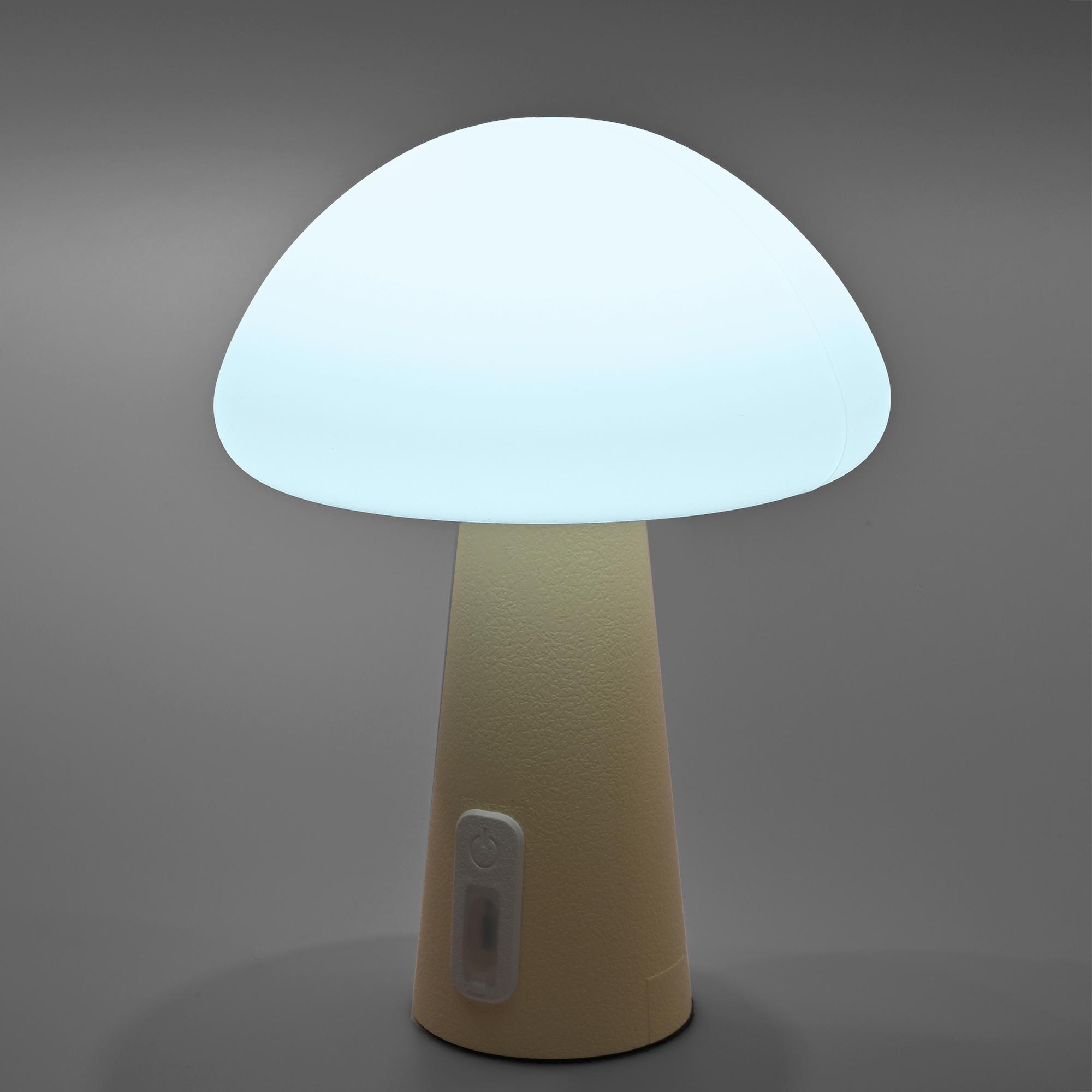 LED лампа настiльна з акумулятором VIDEX VL-TF25BG 4W 3000-6500K+RGB Beige — фото 14 з 25