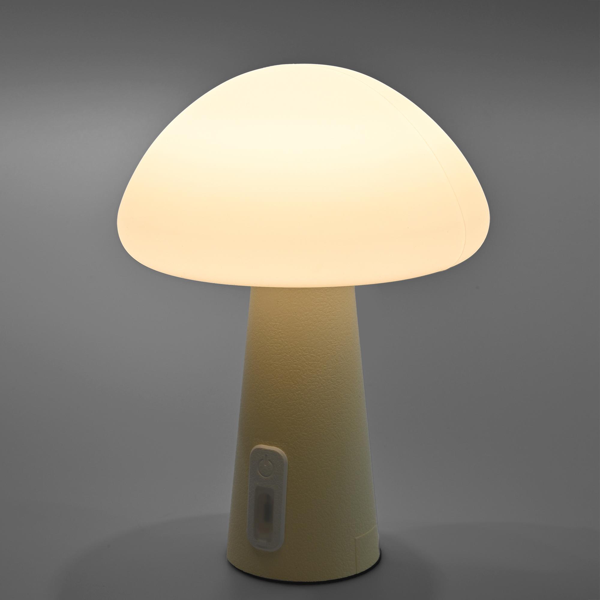 LED лампа настiльна з акумулятором VIDEX VL-TF25BG 4W 3000-6500K+RGB Beige — фото 12 з 25