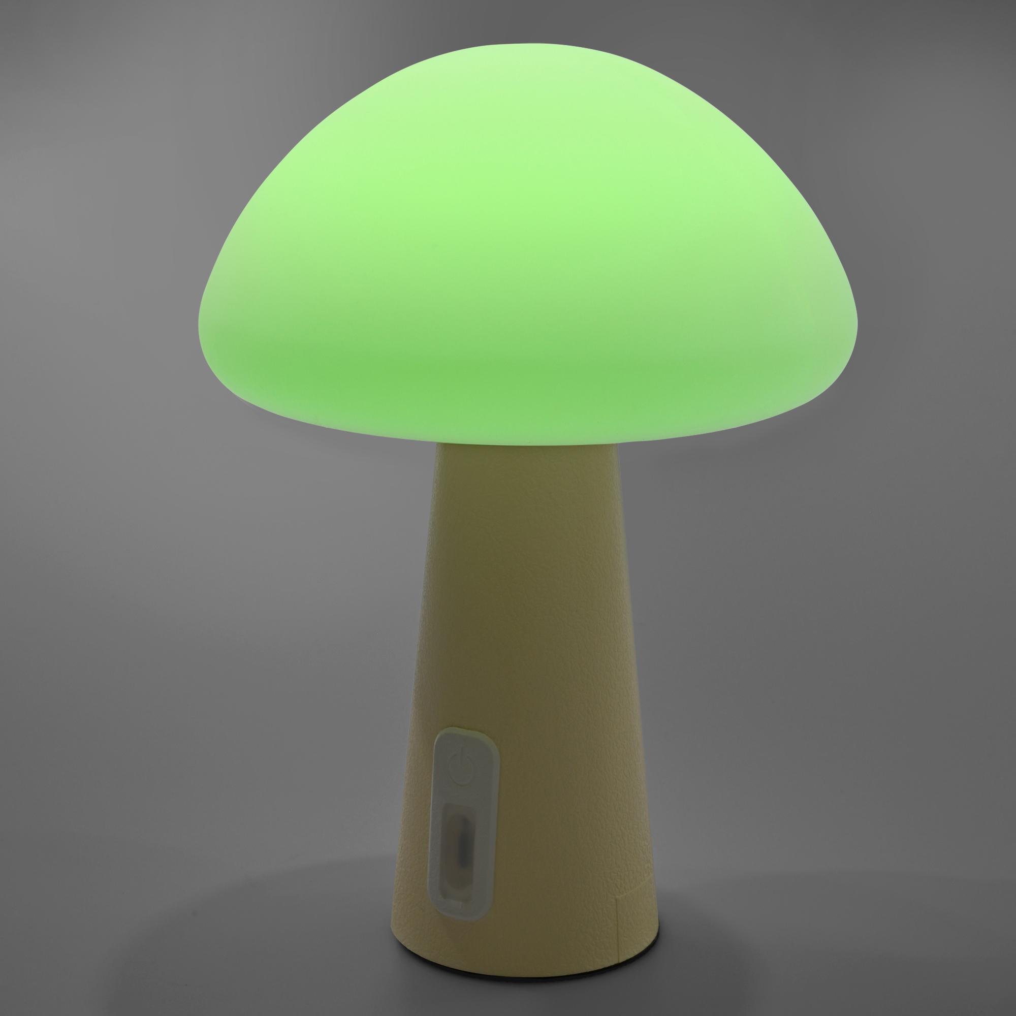 LED лампа настiльна з акумулятором VIDEX VL-TF25BG 4W 3000-6500K+RGB Beige — фото 18 з 25