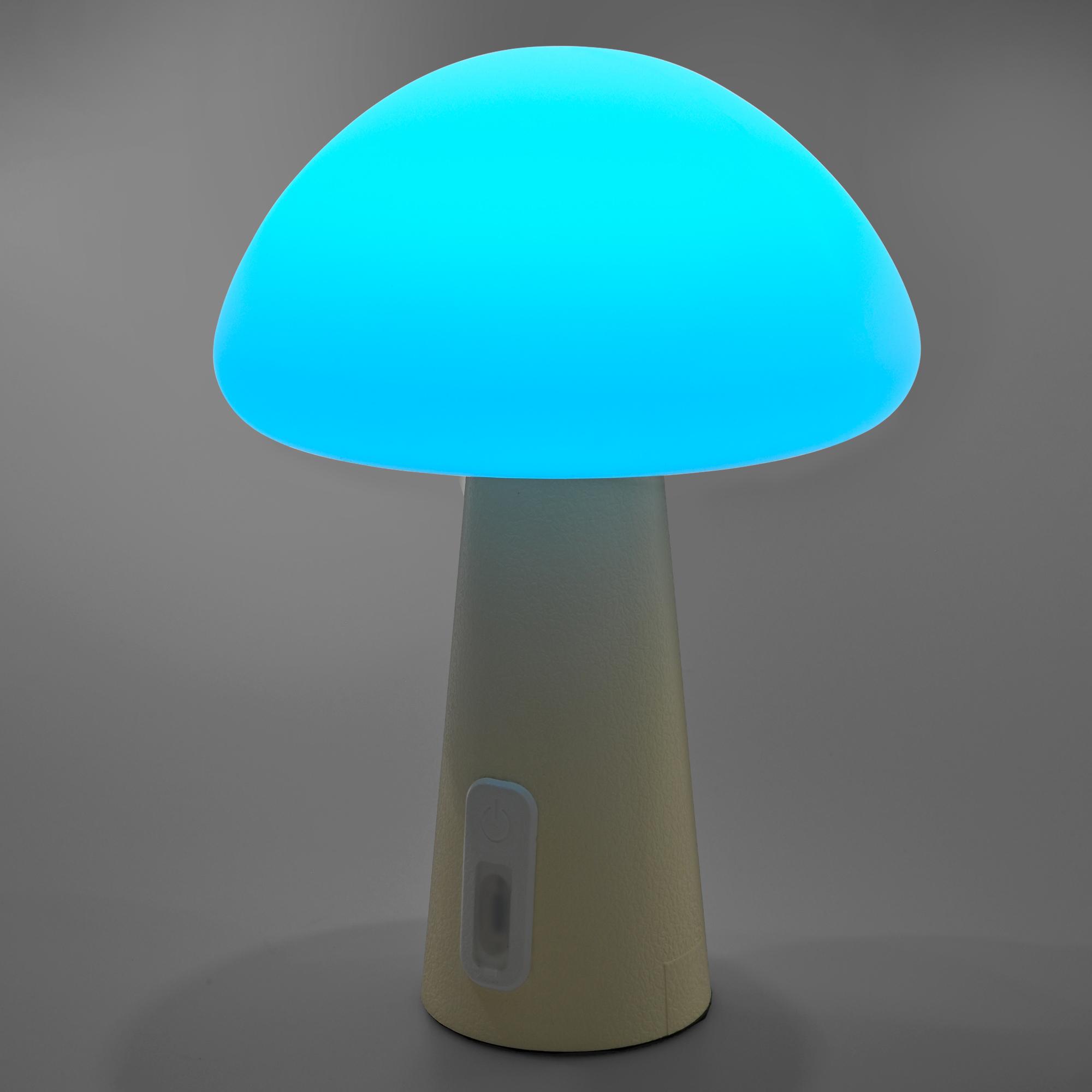 LED лампа настiльна з акумулятором VIDEX VL-TF25BG 4W 3000-6500K+RGB Beige — фото 20 з 25