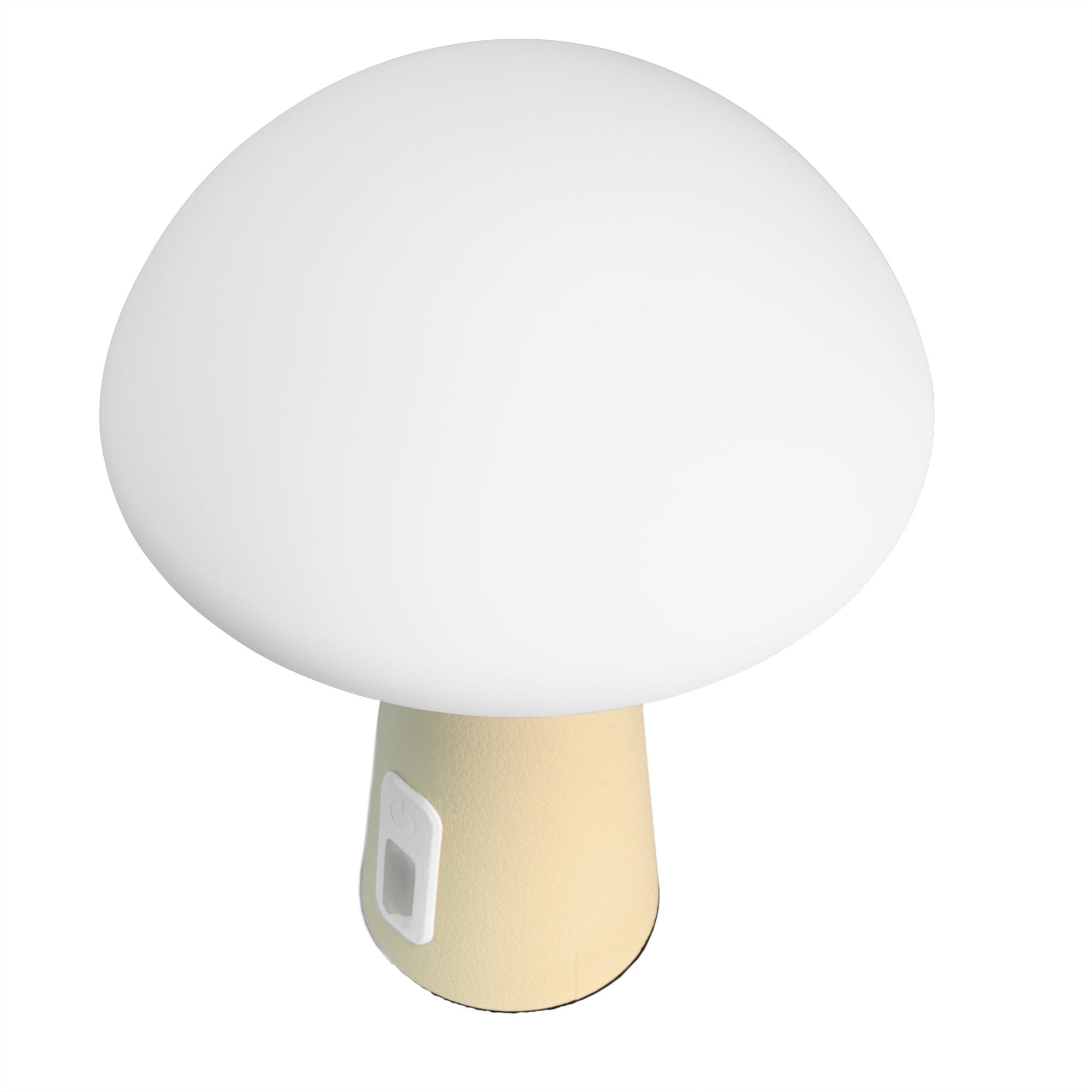 LED лампа настiльна з акумулятором VIDEX VL-TF25BG 4W 3000-6500K+RGB Beige — фото 6 з 25