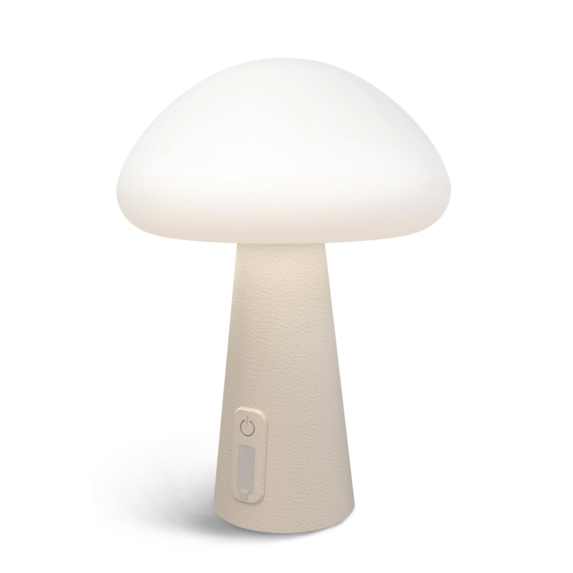 LED лампа настiльна з акумулятором VIDEX VL-TF25BG 4W 3000-6500K+RGB Beige — фото 2 з 3