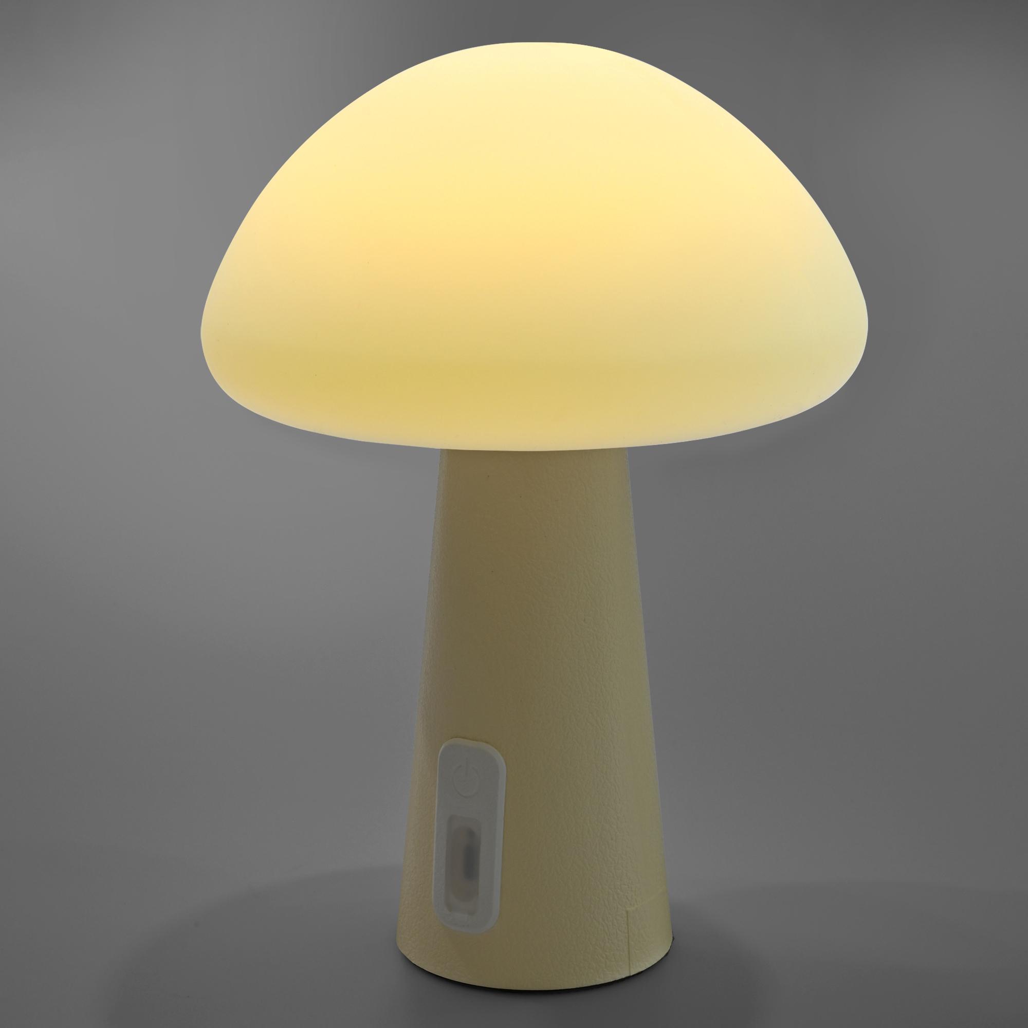 LED лампа настiльна з акумулятором VIDEX VL-TF25BG 4W 3000-6500K+RGB Beige — фото 17 з 25
