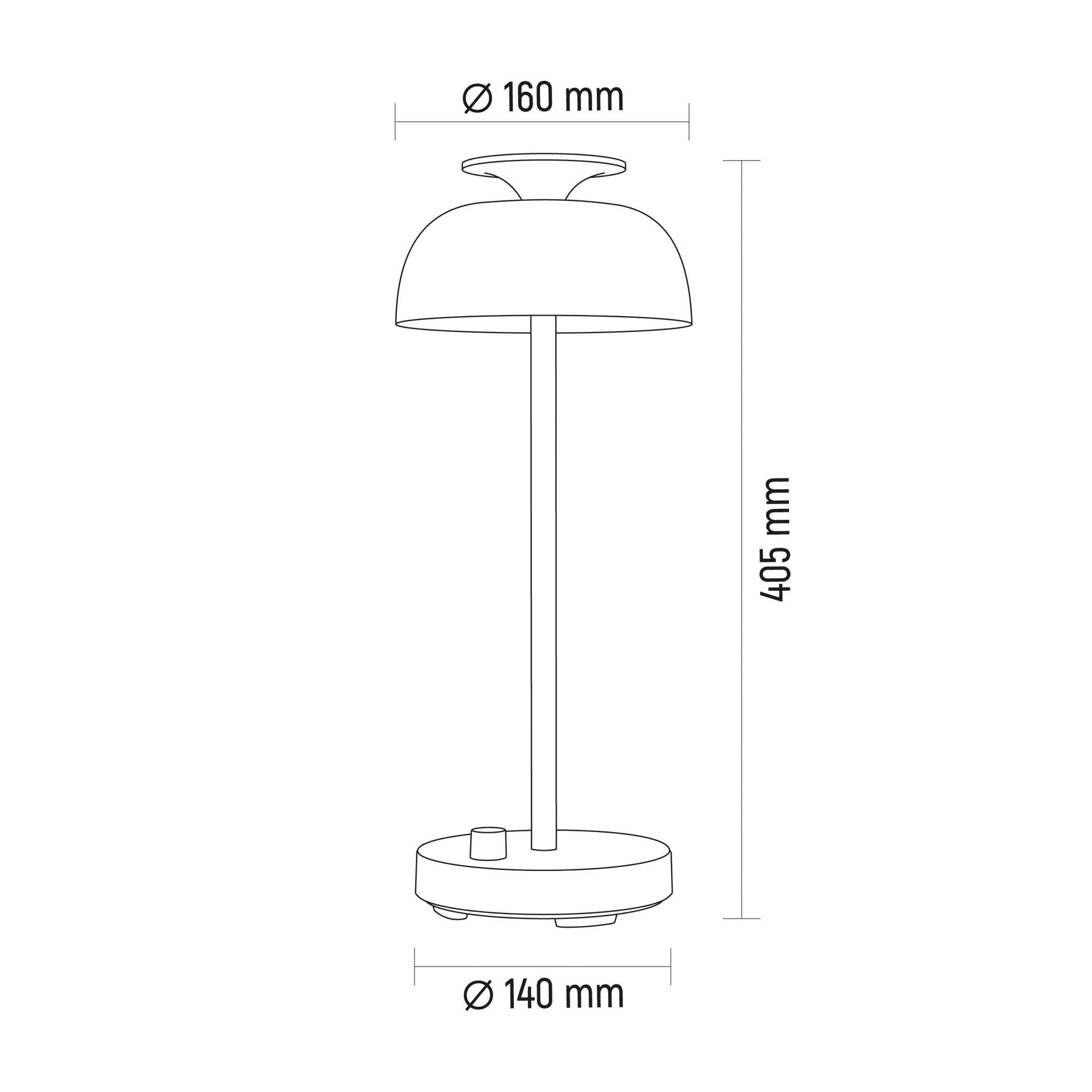 LED лампа настiльна з акумулятором VIDEX VL-TF23W 8.5W 4000K+RGB White — фото 12 з 12