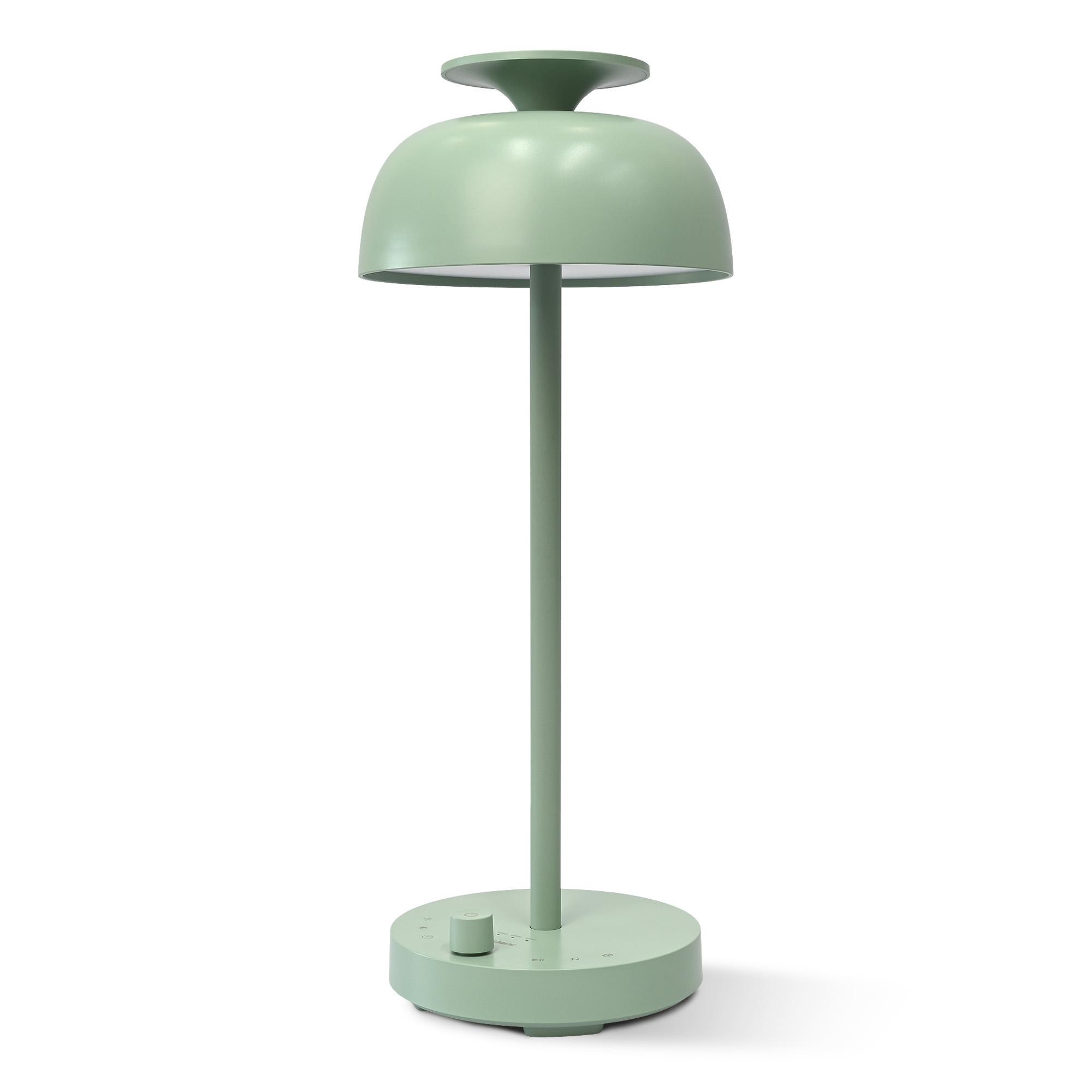 LED лампа настiльна з акумулятором VIDEX VL-TF23G 8.5W 4000K+RGB Green — фото 2 з 12