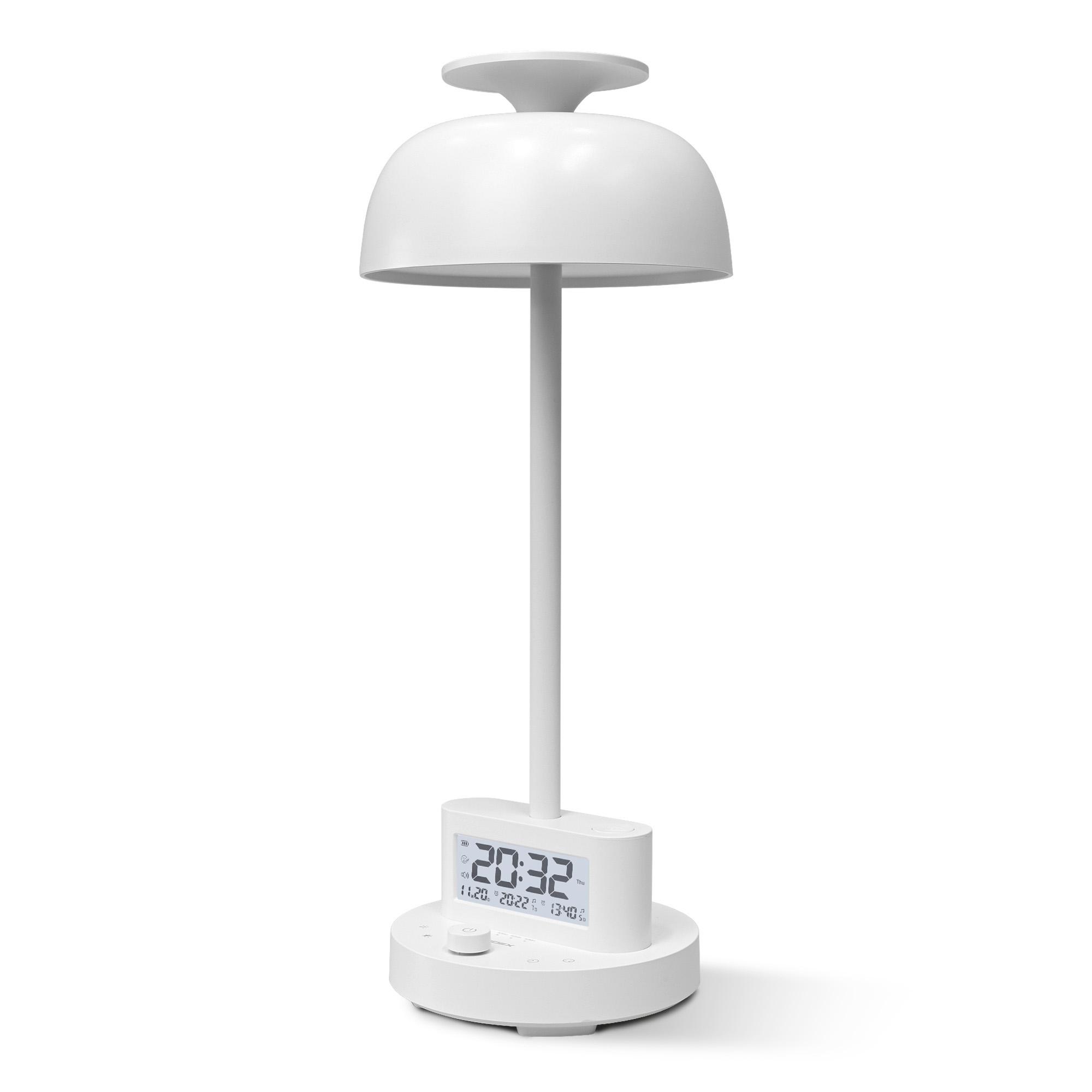 LED лампа настiльна з акумулятором VIDEX VL-TF24W 8W 4000K+RGB White — фото 2 з 13